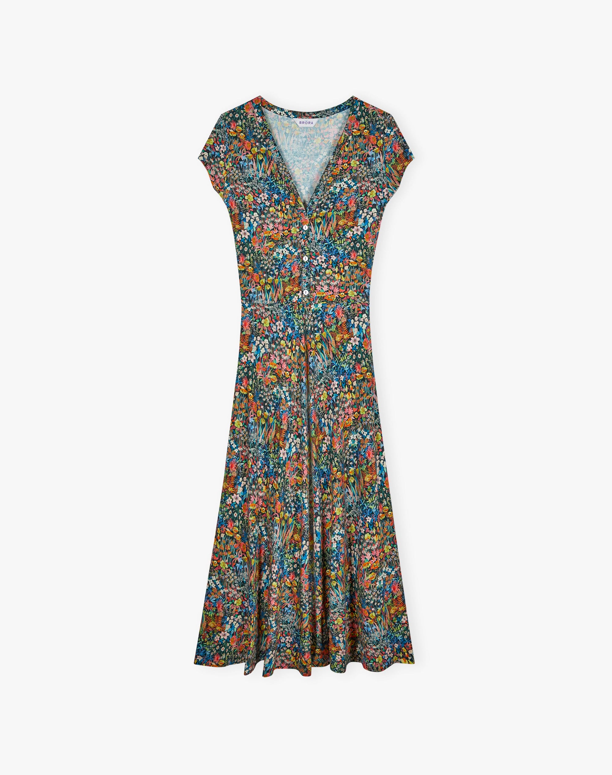 Liberty Print Jersey Dress