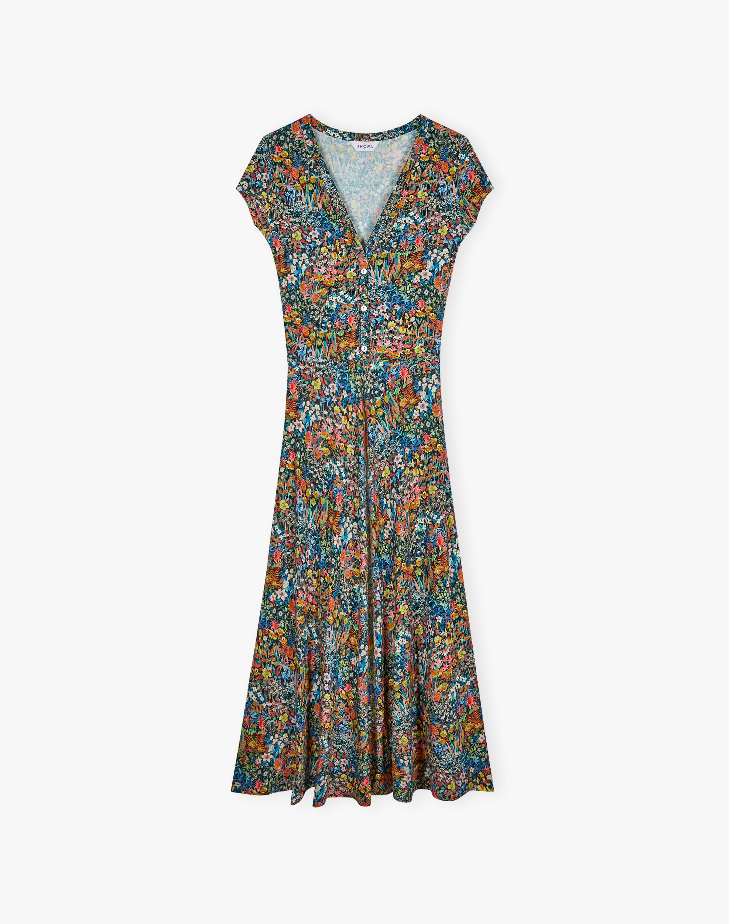 Liberty Print Jersey Dress
