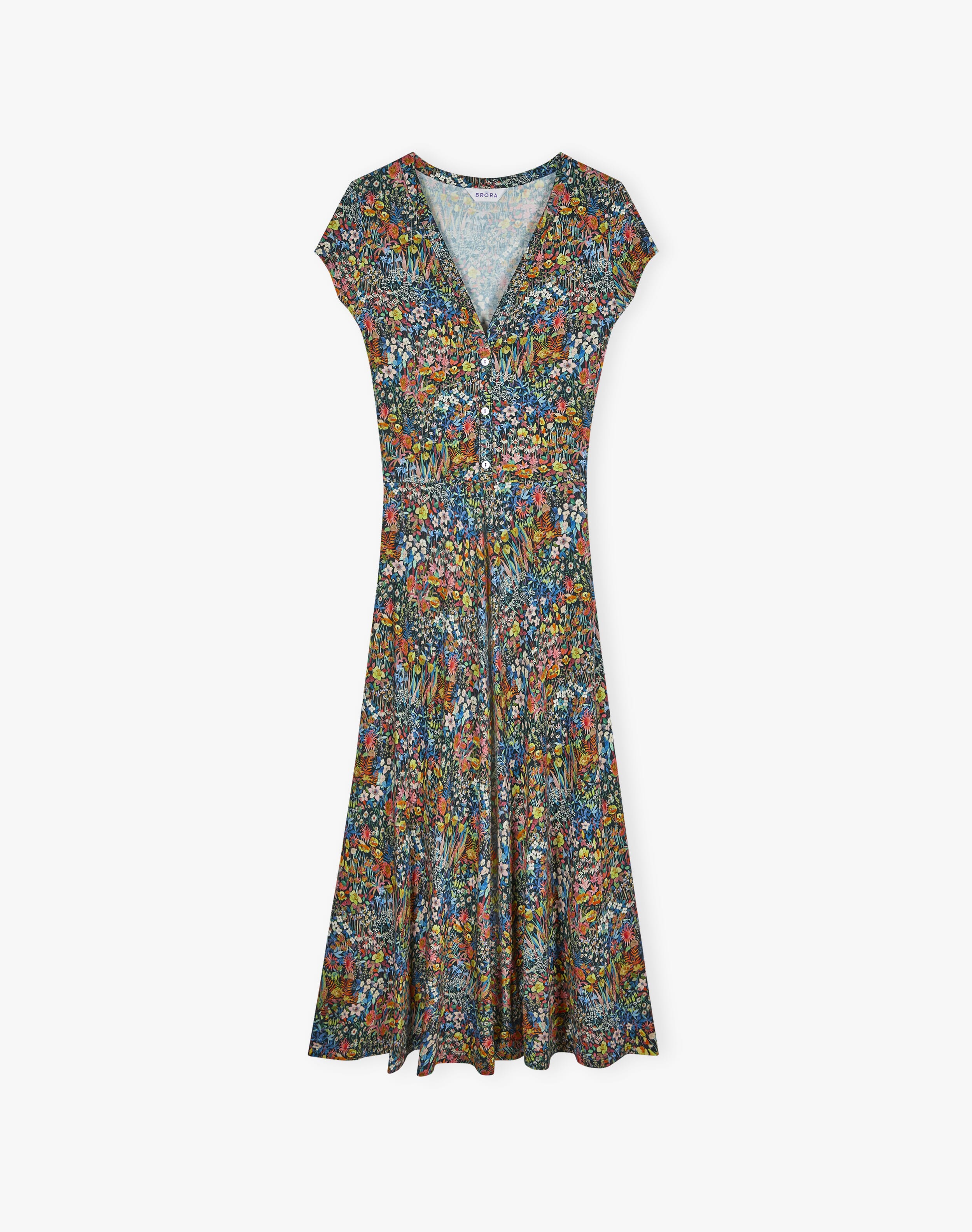 Liberty Print Jersey Dress