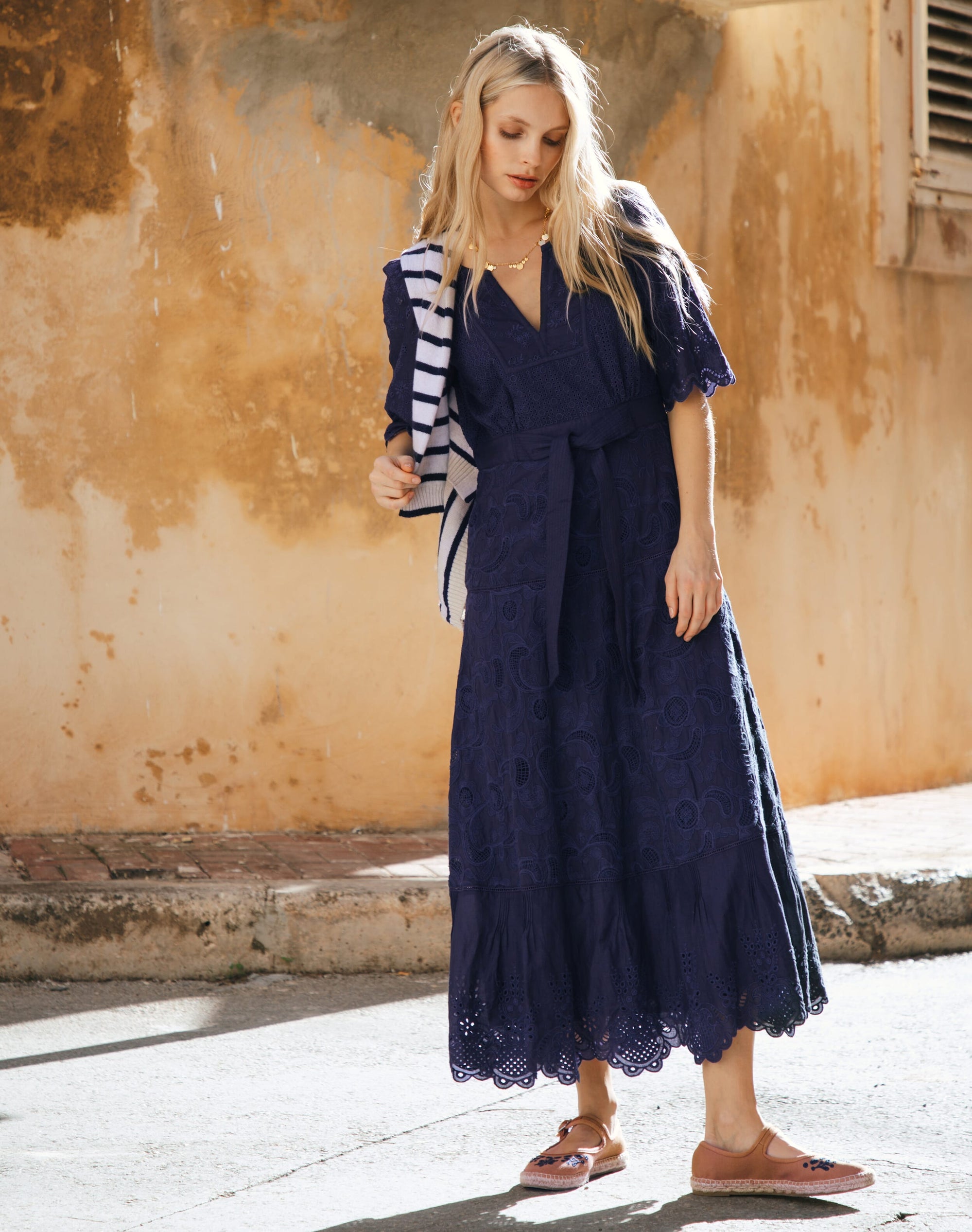 Broderie Anglaise Dress