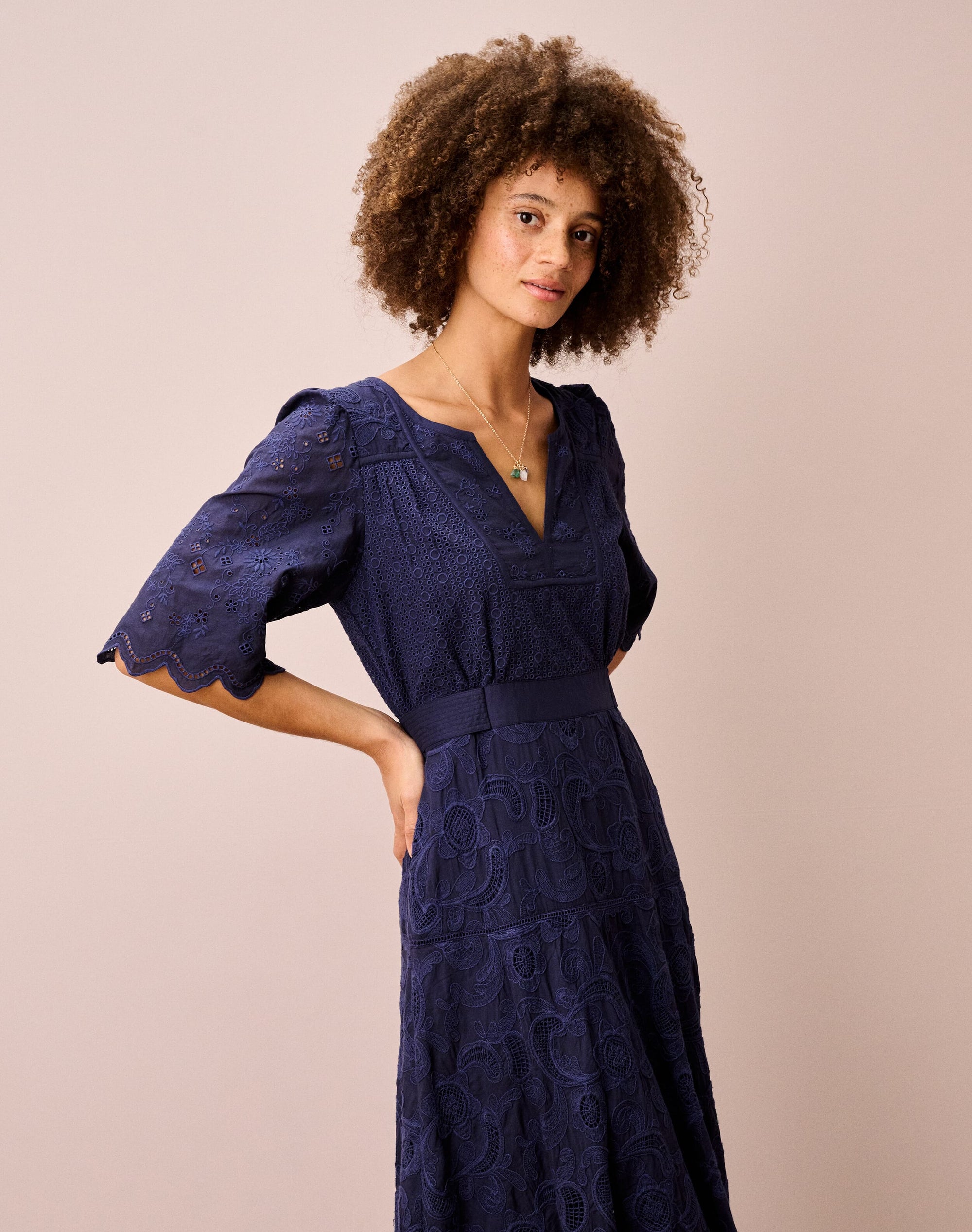 Broderie Anglaise Dress