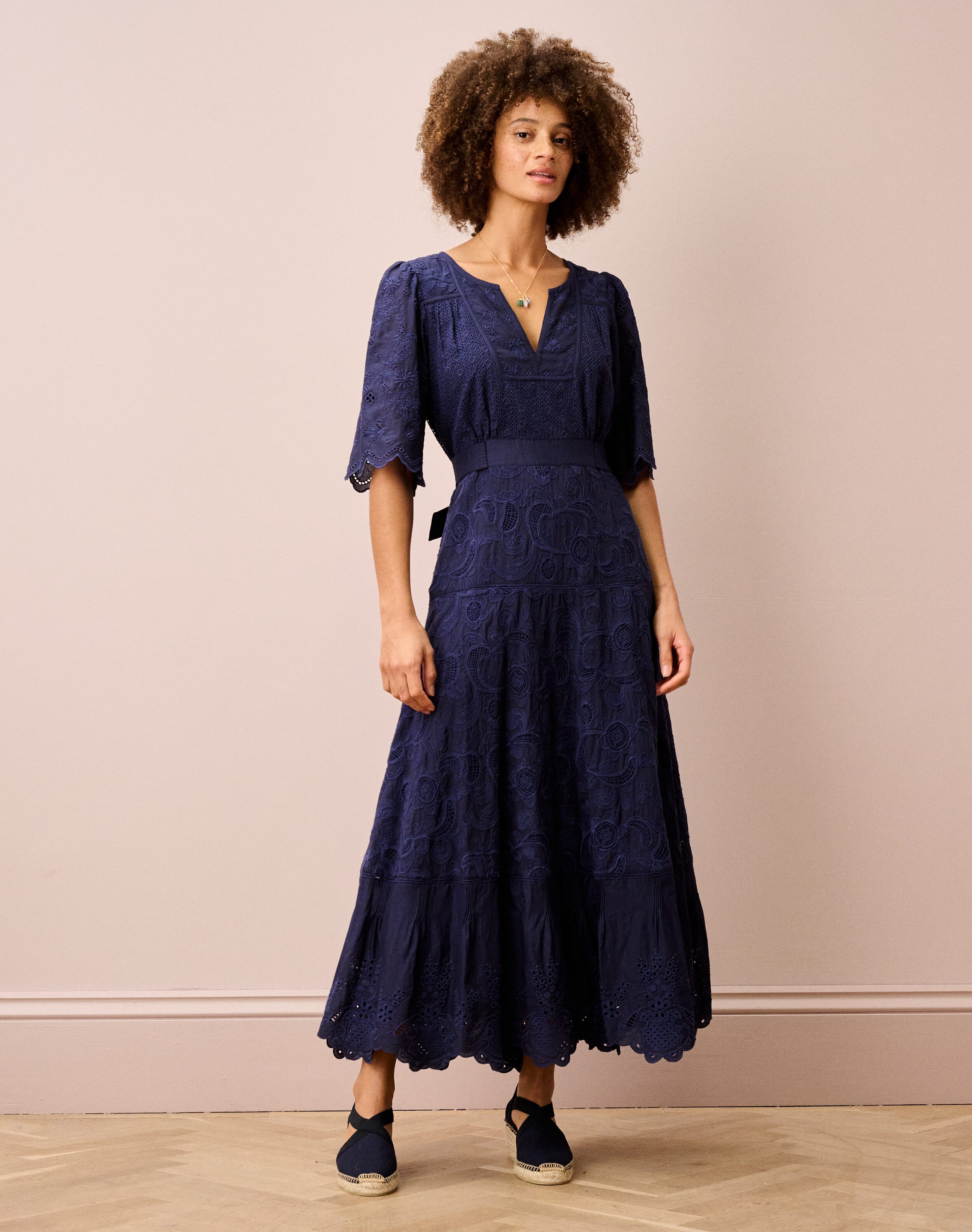 Broderie Anglaise Dress