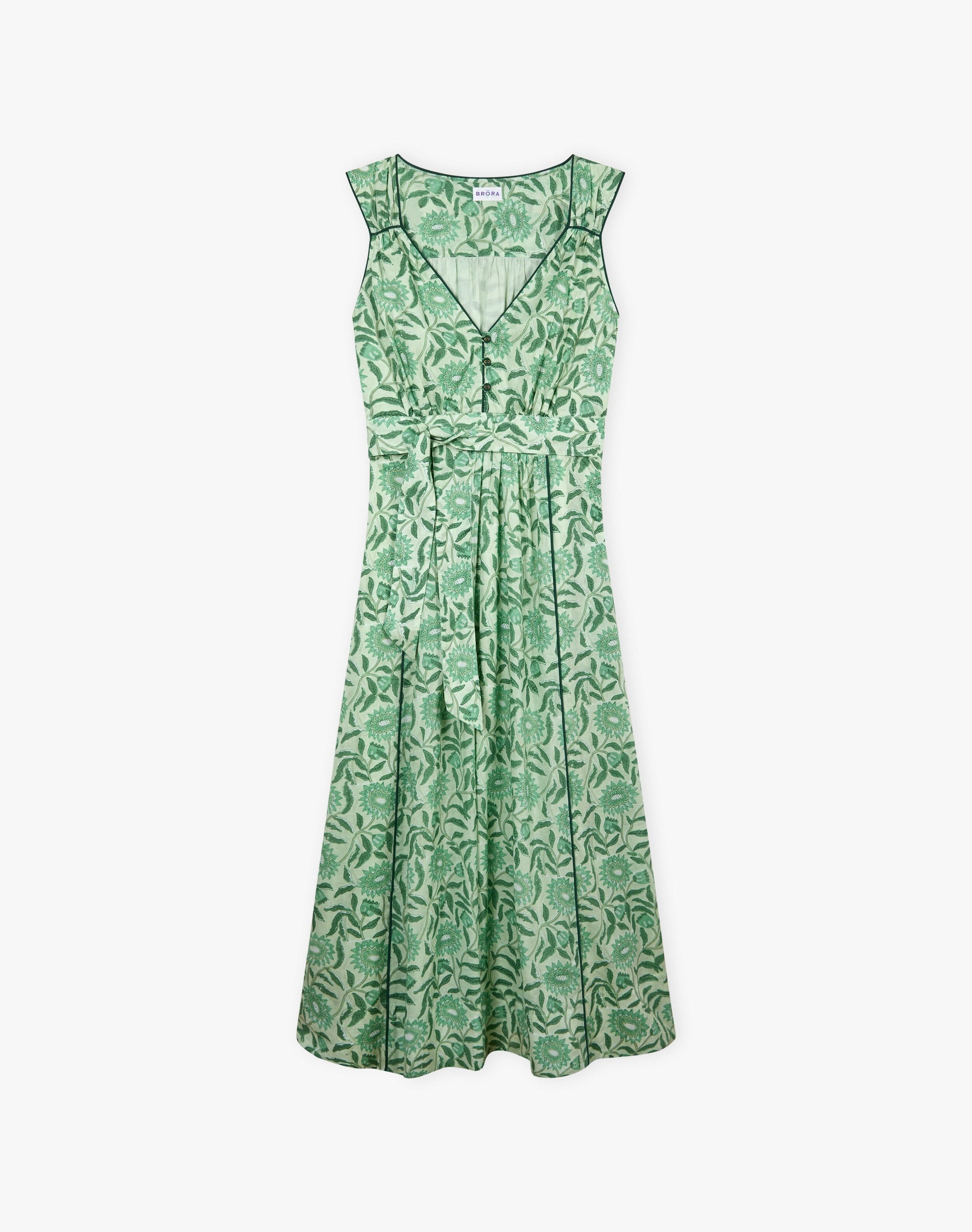 Organic Cotton Block Print Sundress