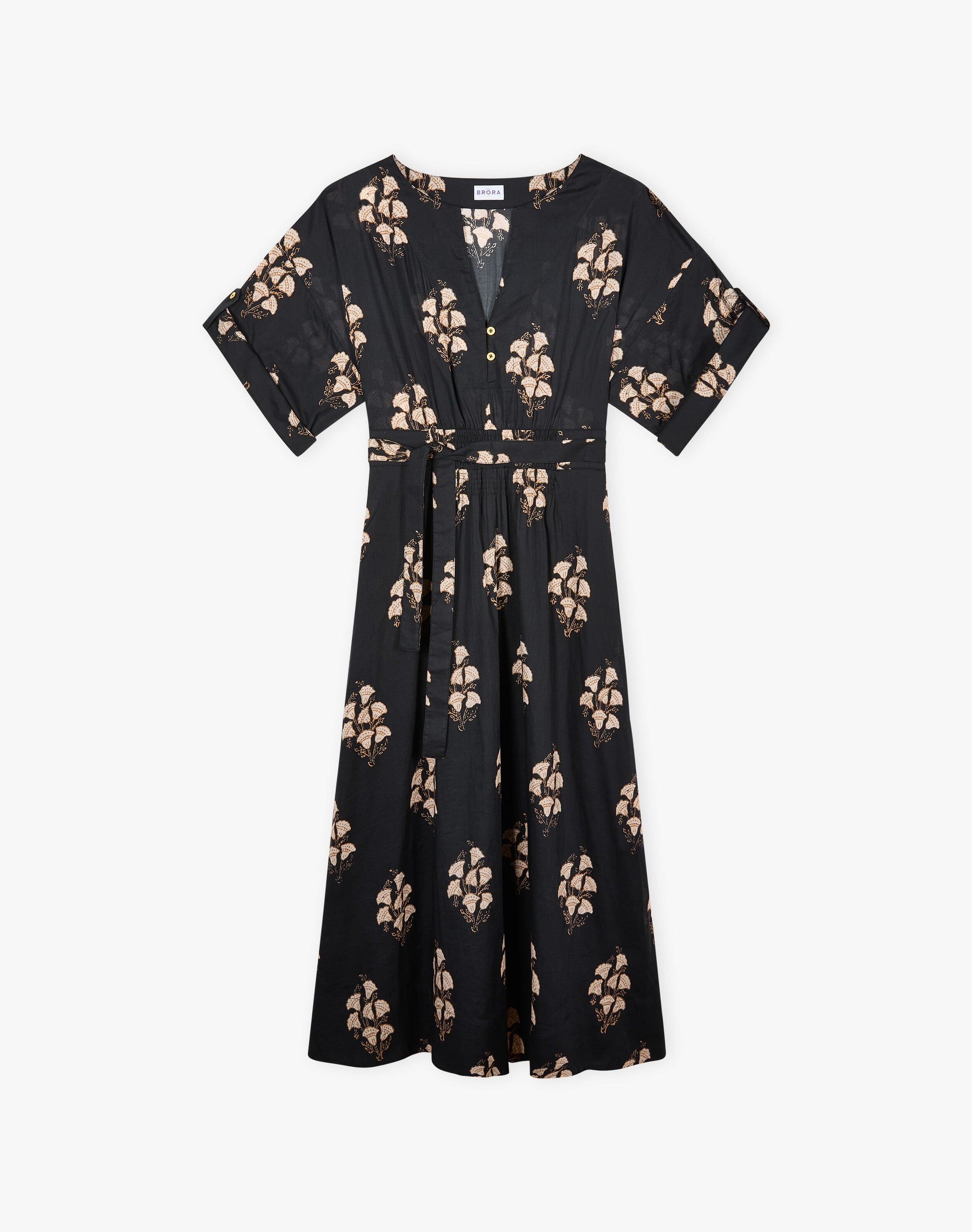 Organic Cotton Floral Print Dress