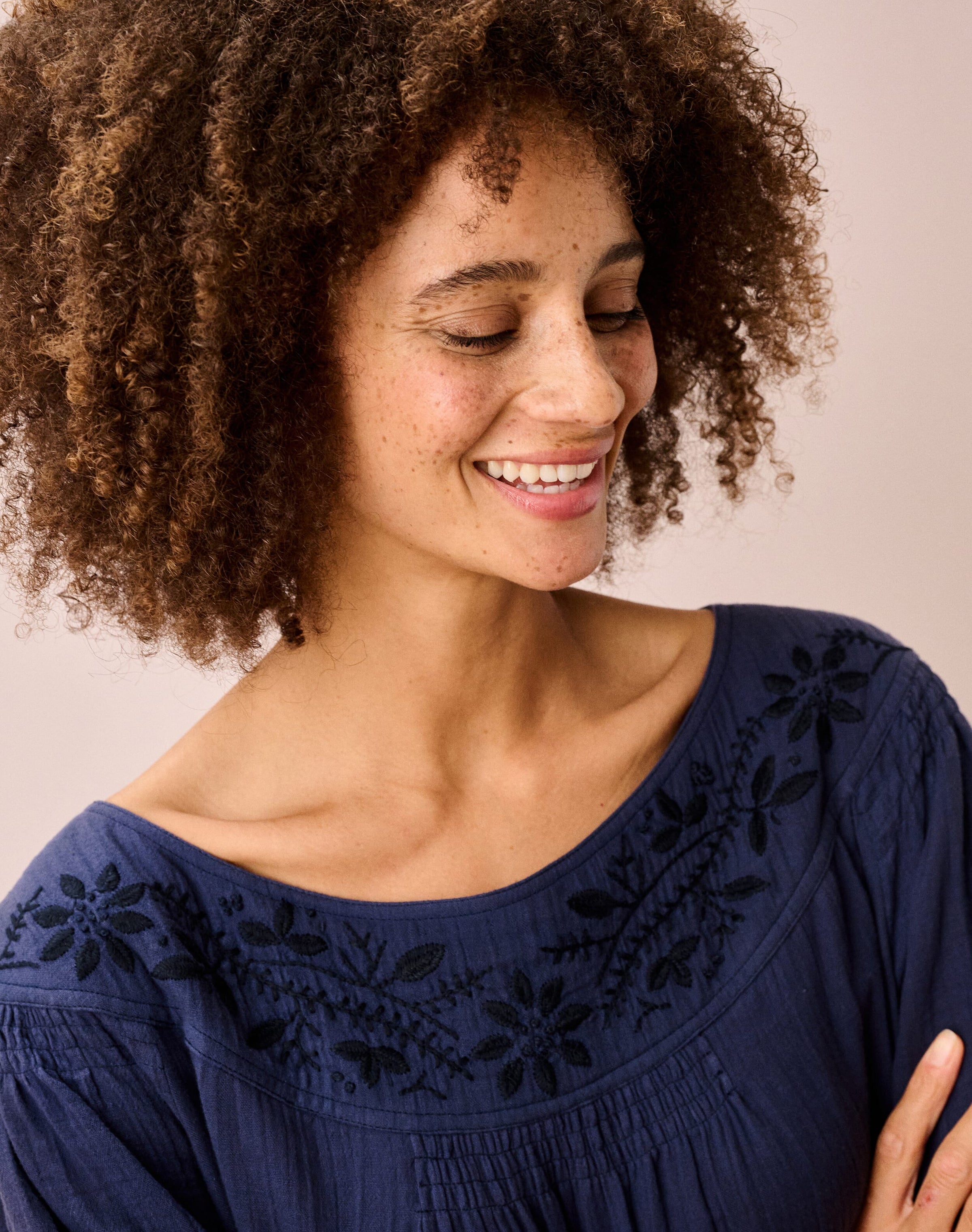 Cheesecloth Tunic Dress