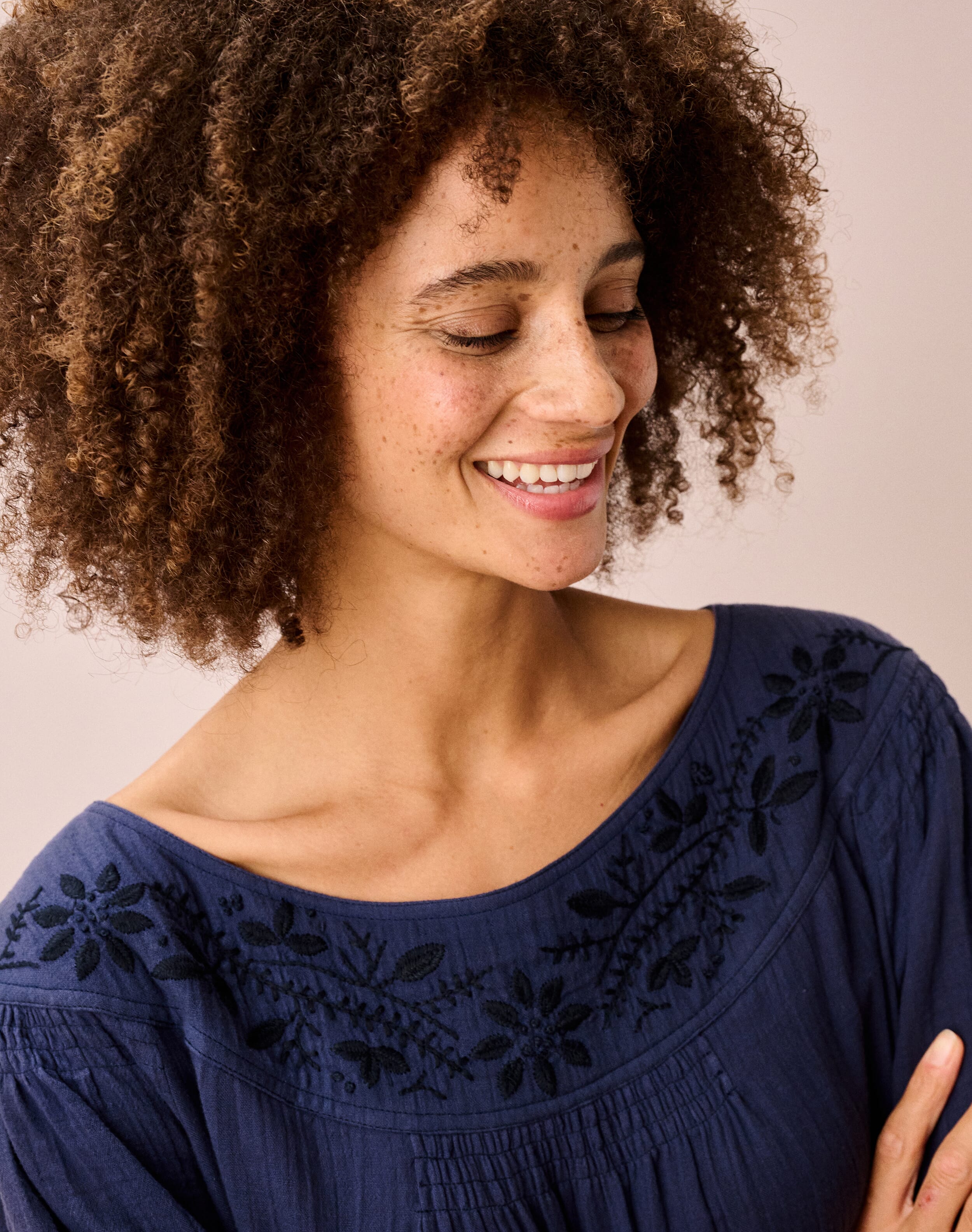 Cheesecloth Tunic Dress
