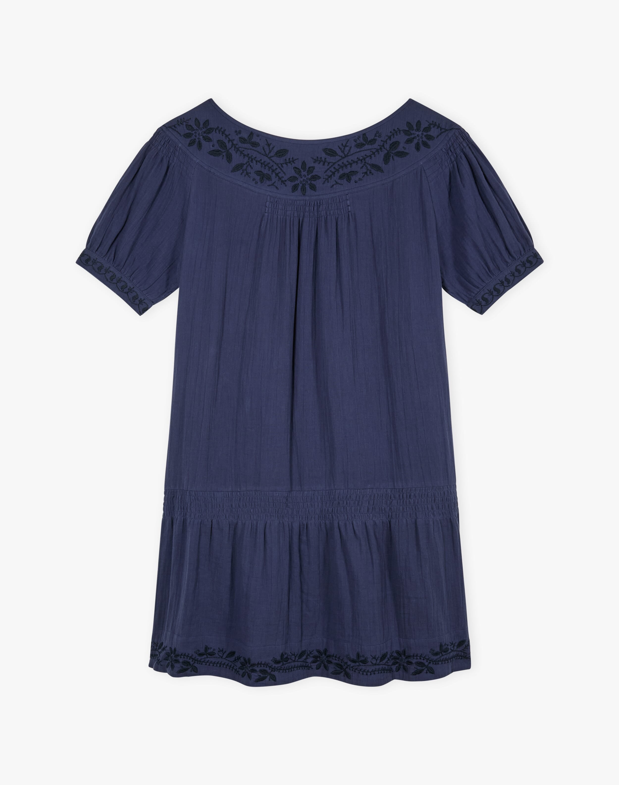 Cheesecloth Tunic Dress