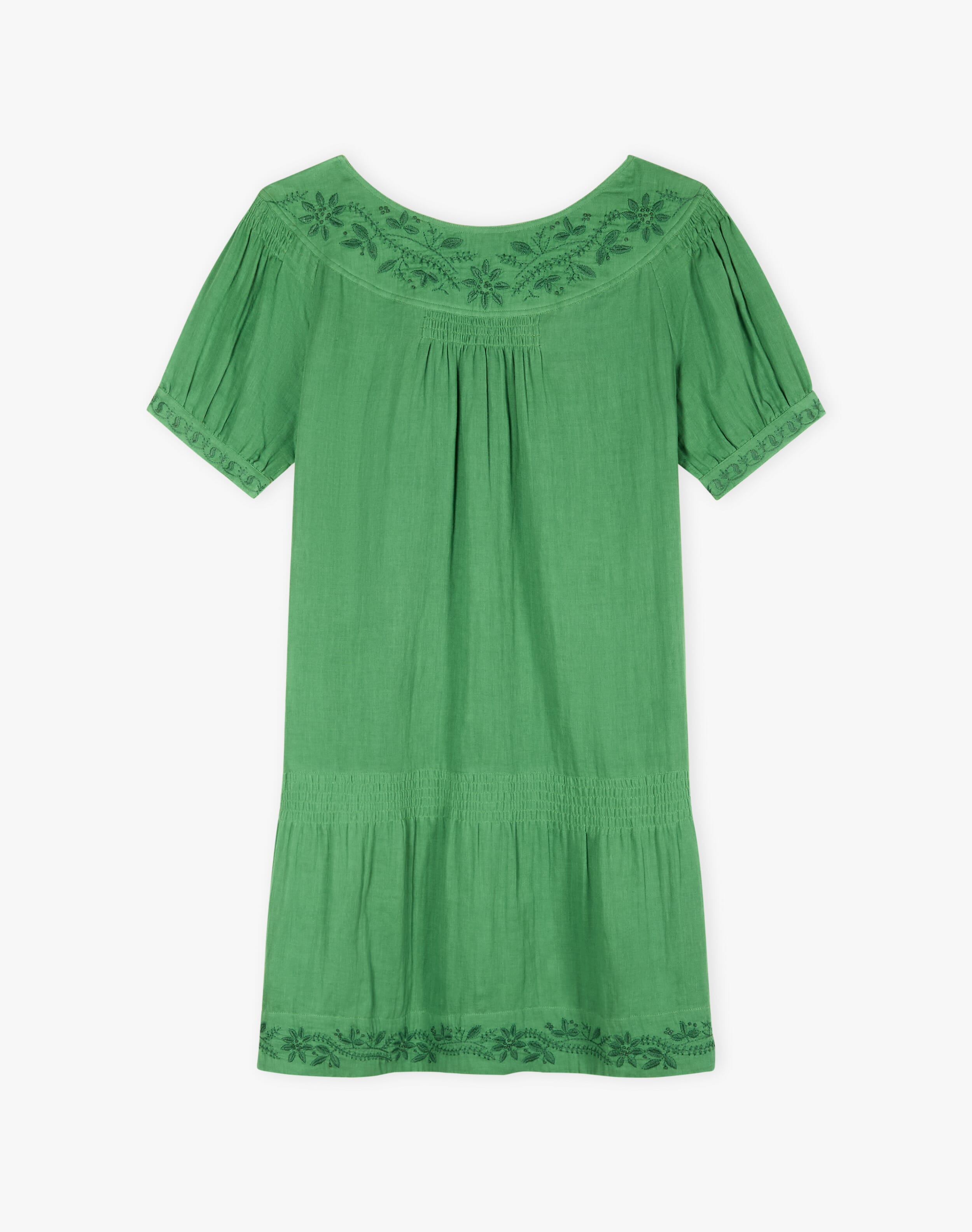 Cheesecloth Tunic Dress