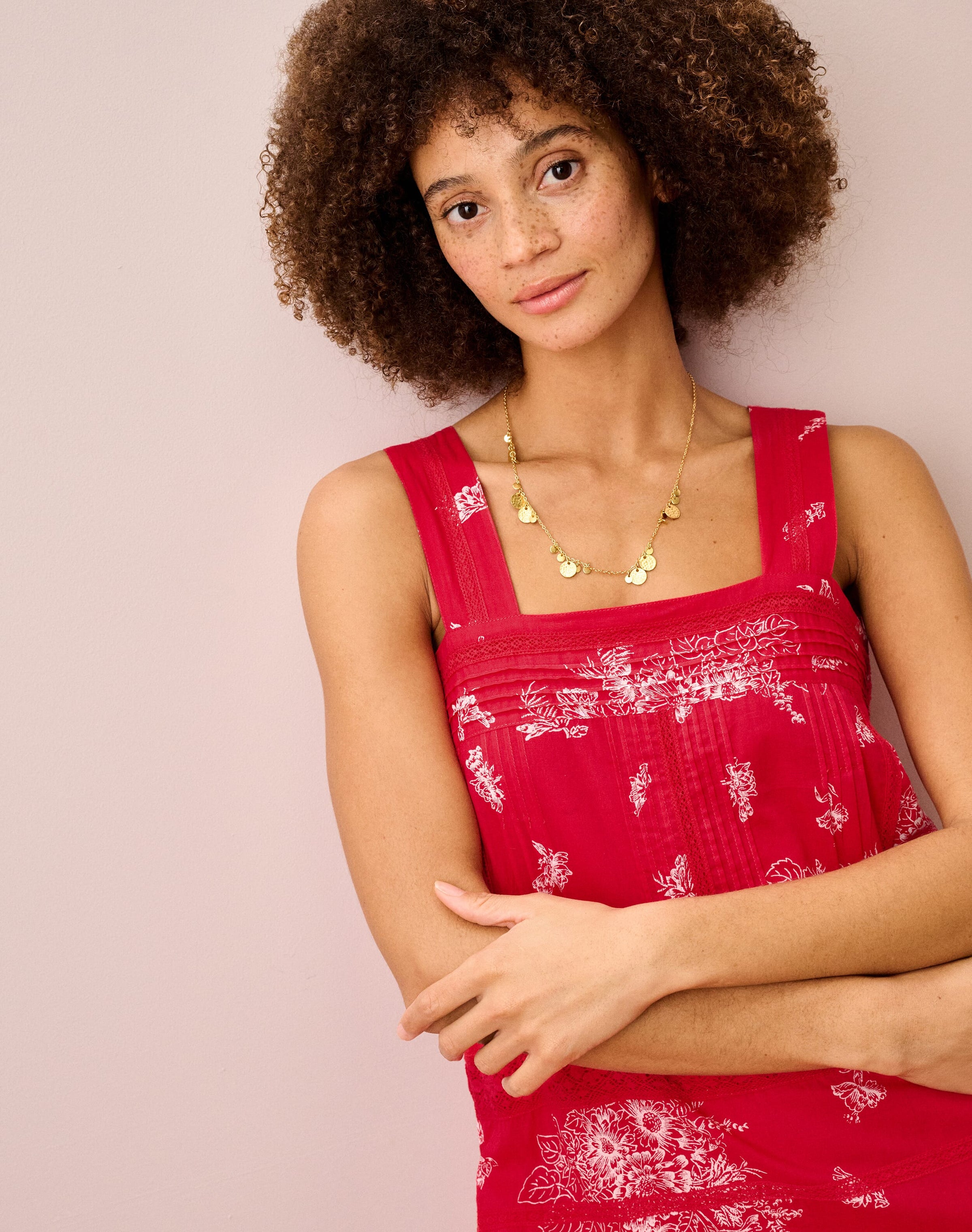 Organic Cotton Pintuck Sundress