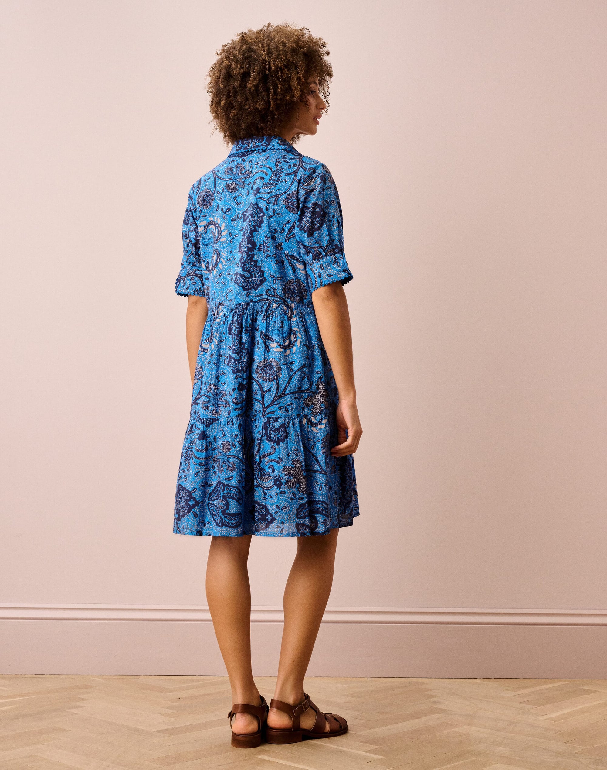 Organic Cotton Tiered Dress