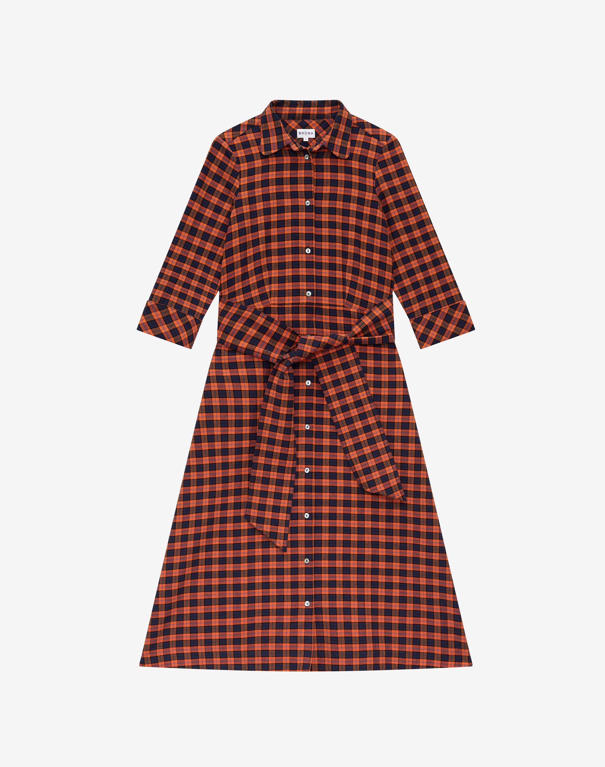 Plaid Shirt Dress