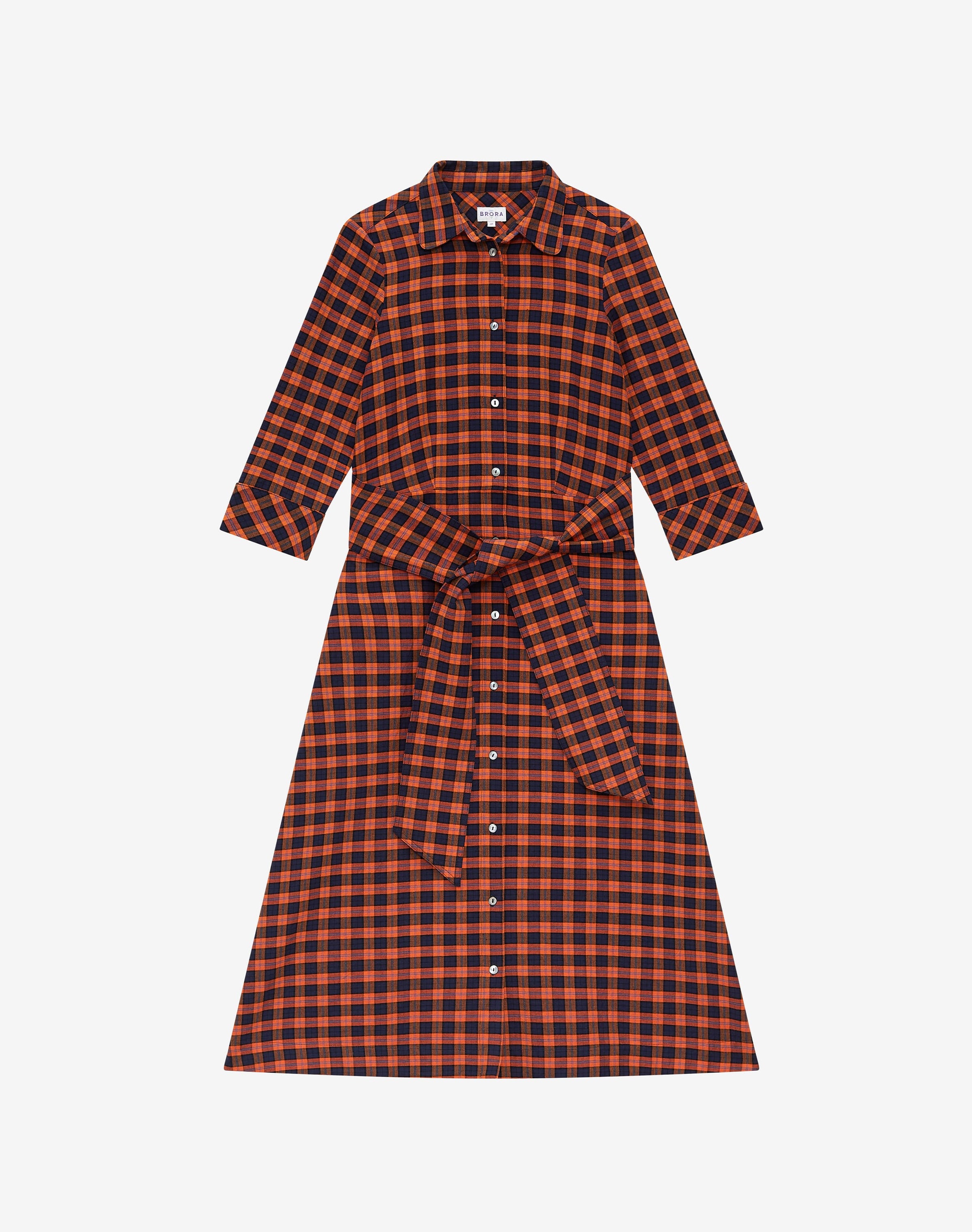 Plaid Shirt Dress