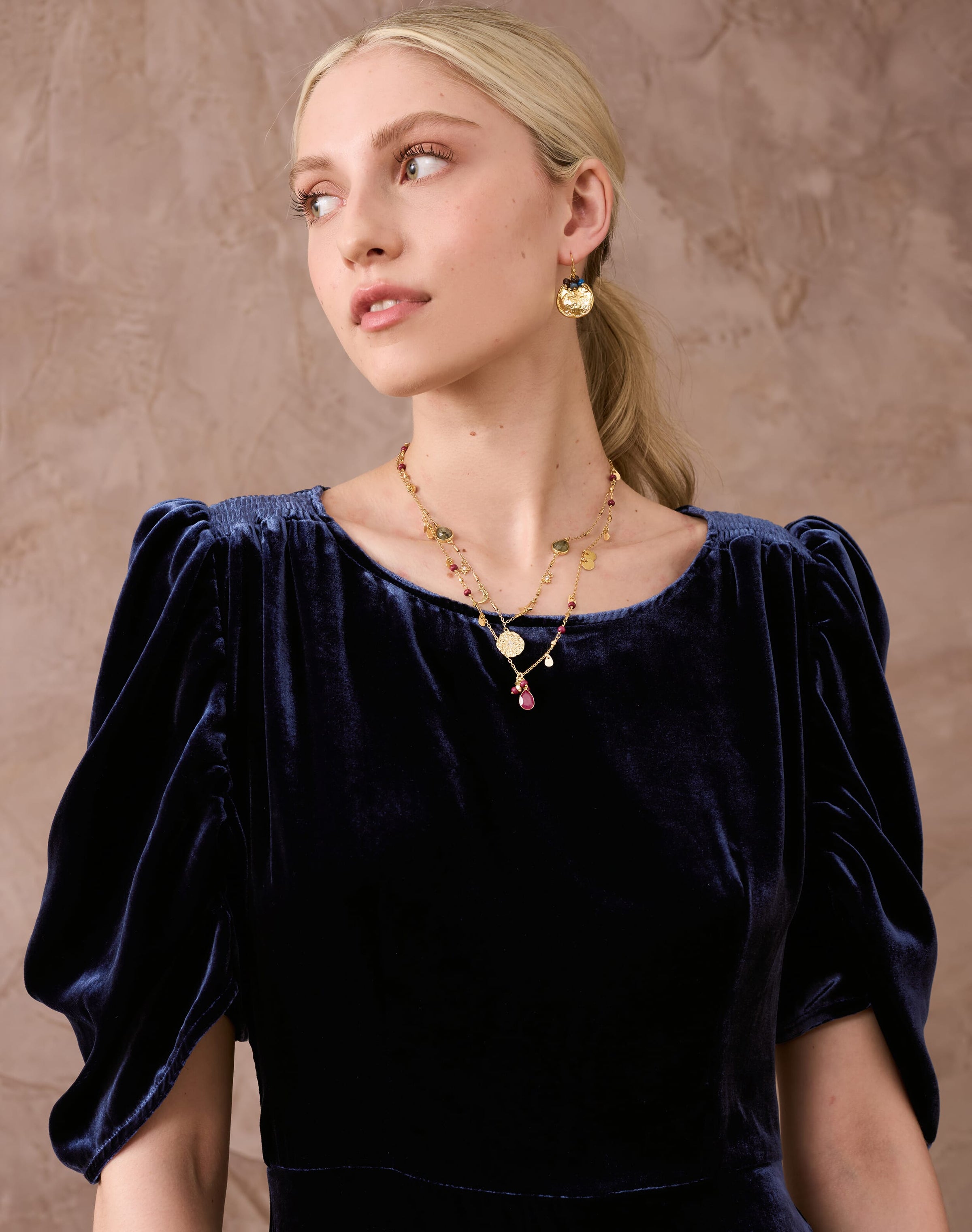 Silk Velvet Dress