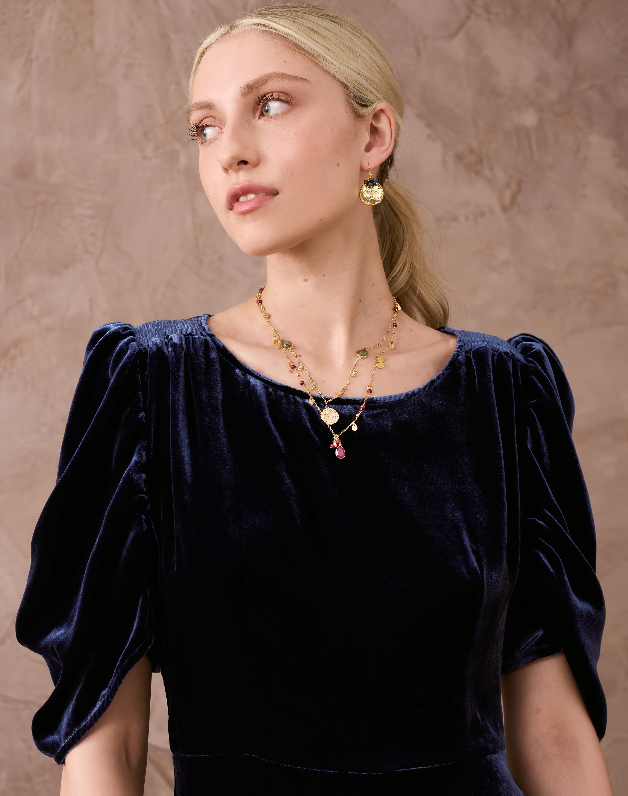 Silk Velvet Dress
