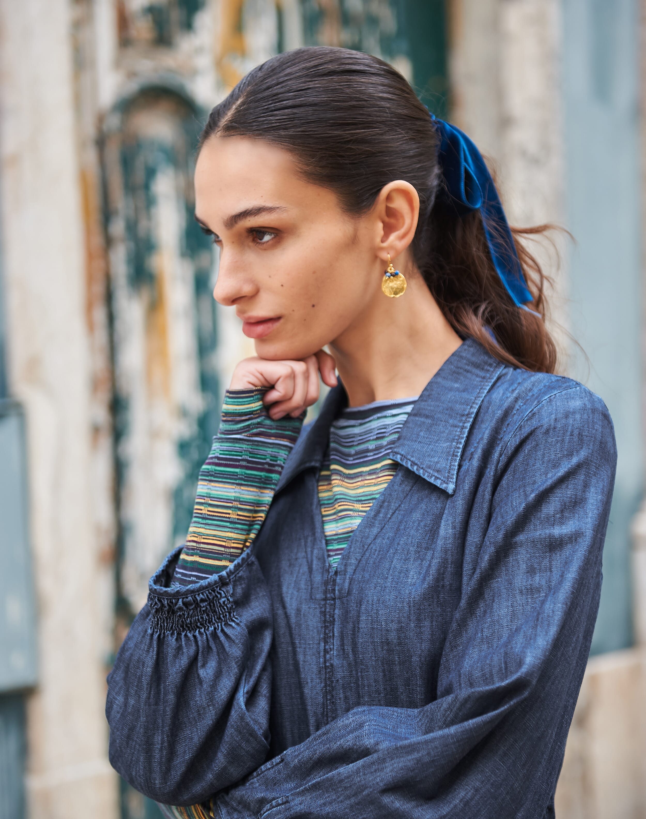 Denim Utility Dress