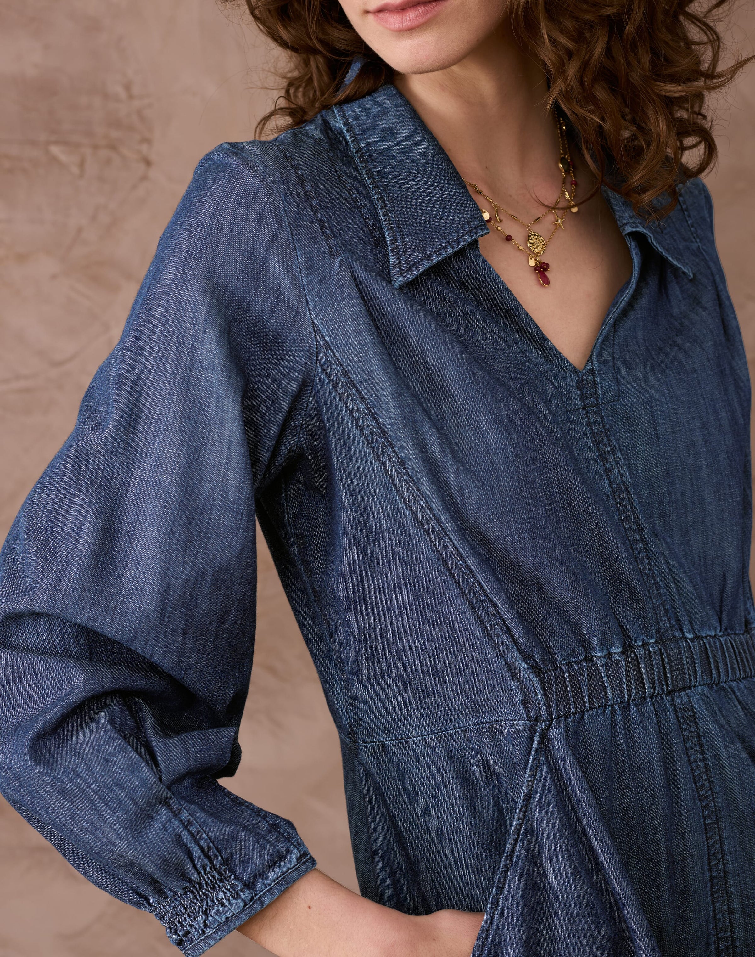 Denim Utility Dress