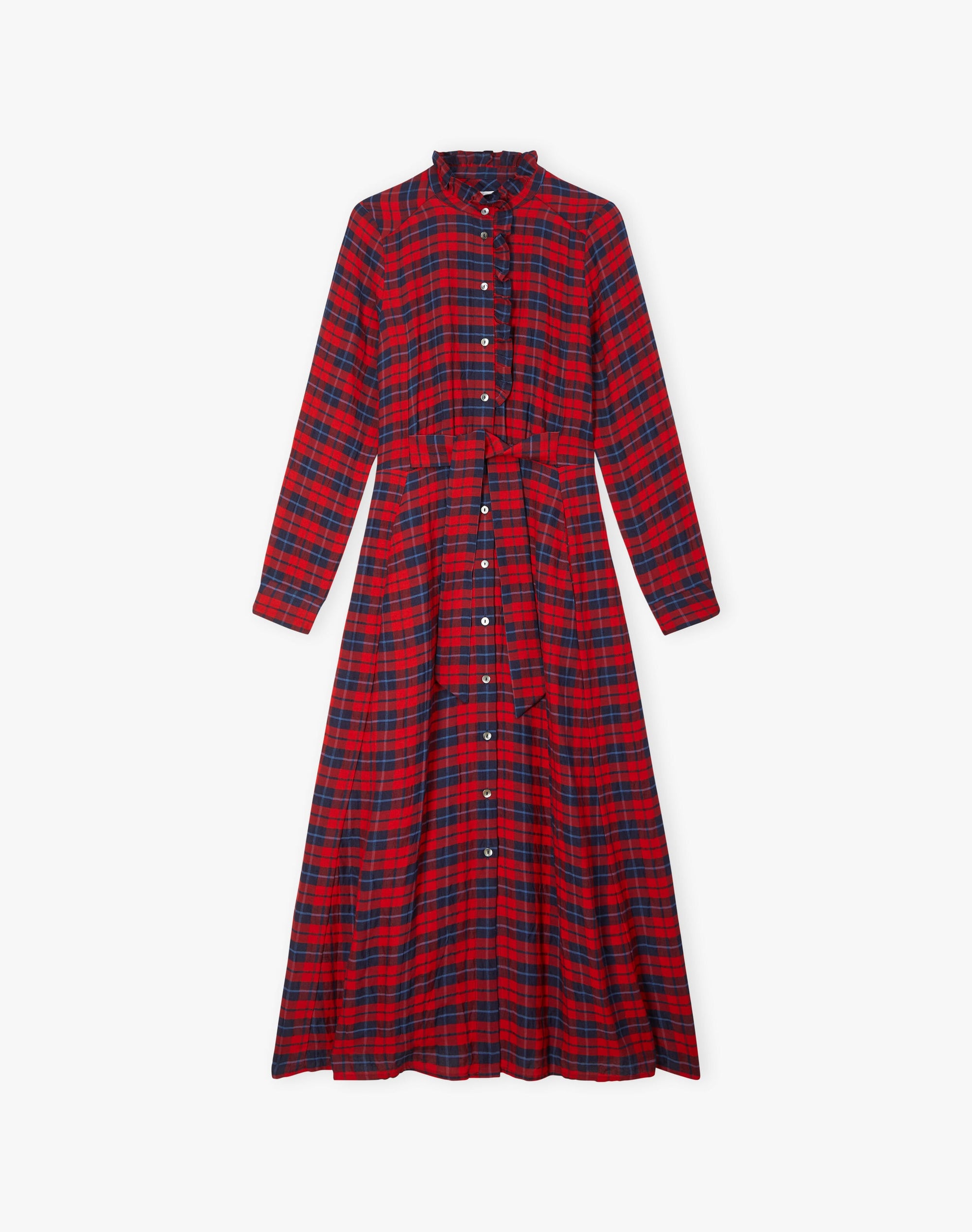 Plaid Shirt Dress