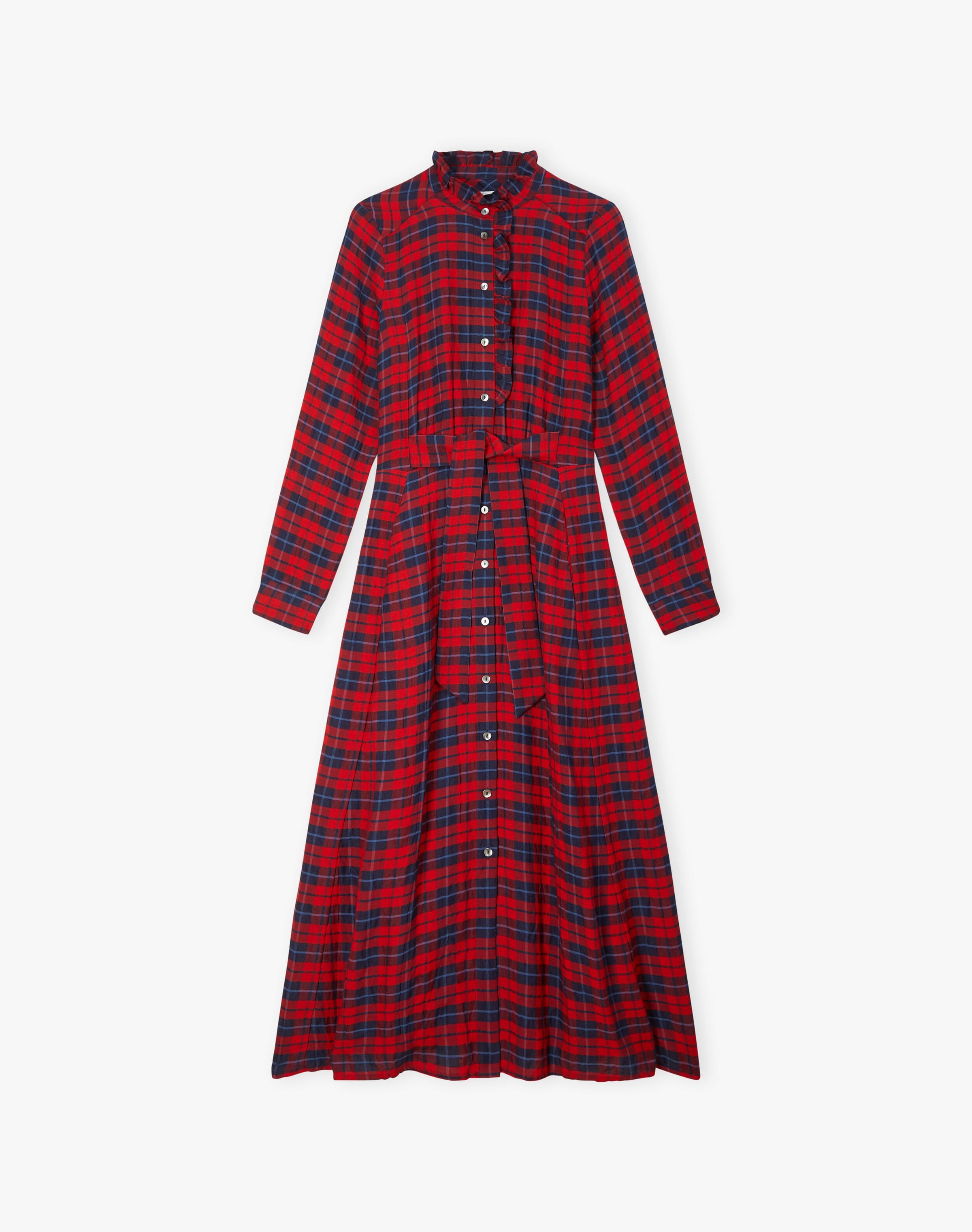 Plaid Shirt Dress
