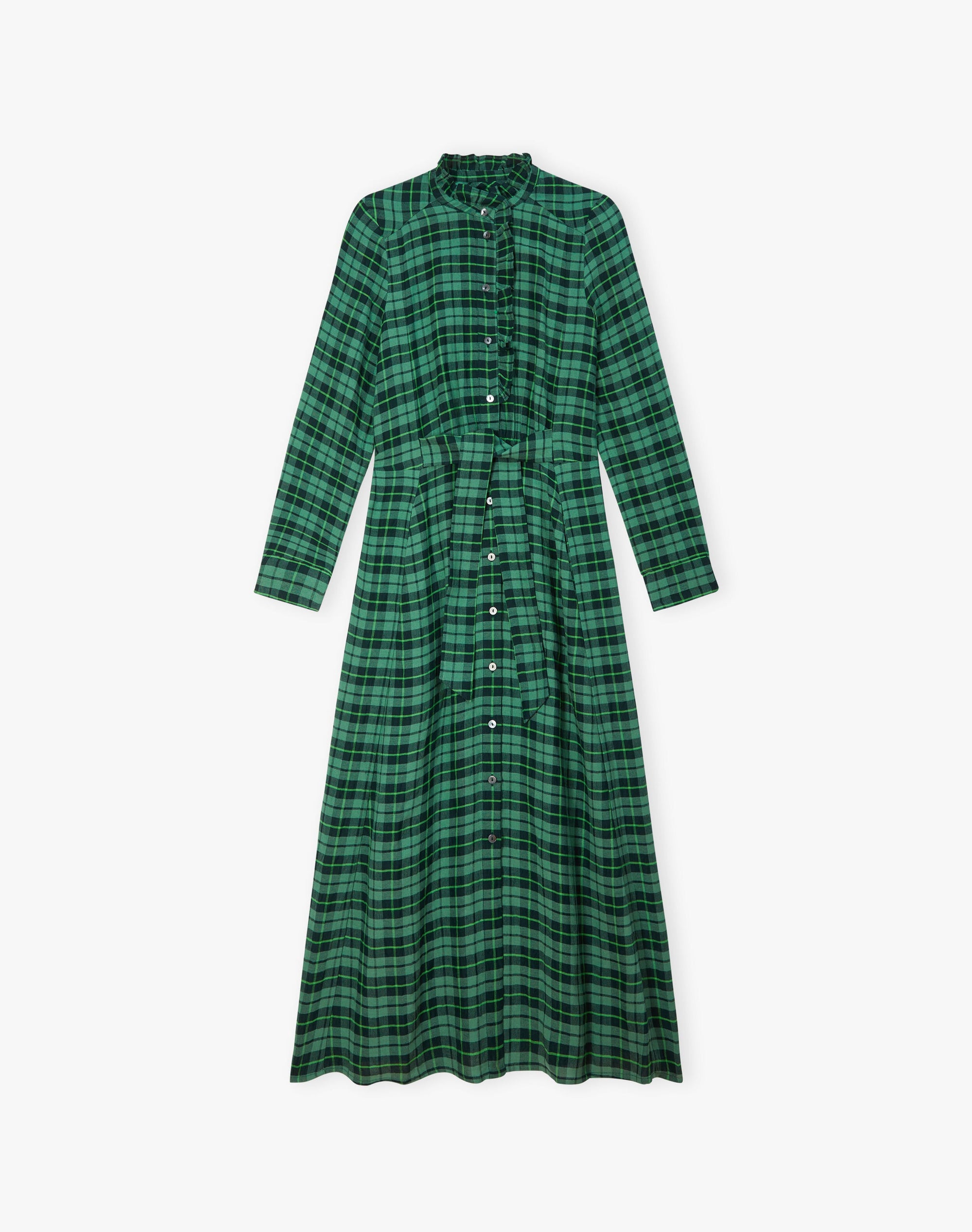 Plaid Shirt Dress