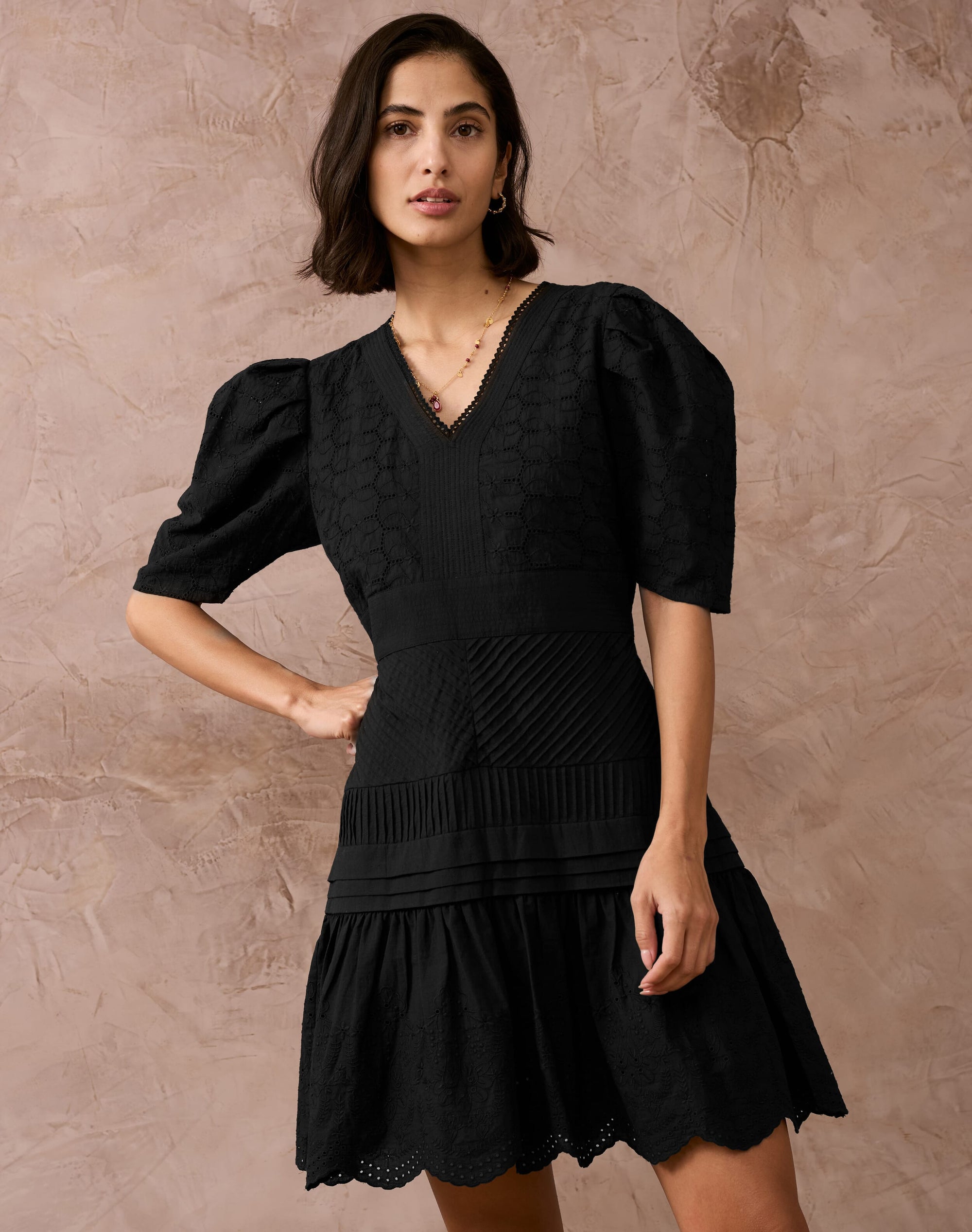 Broderie Anglaise Dress