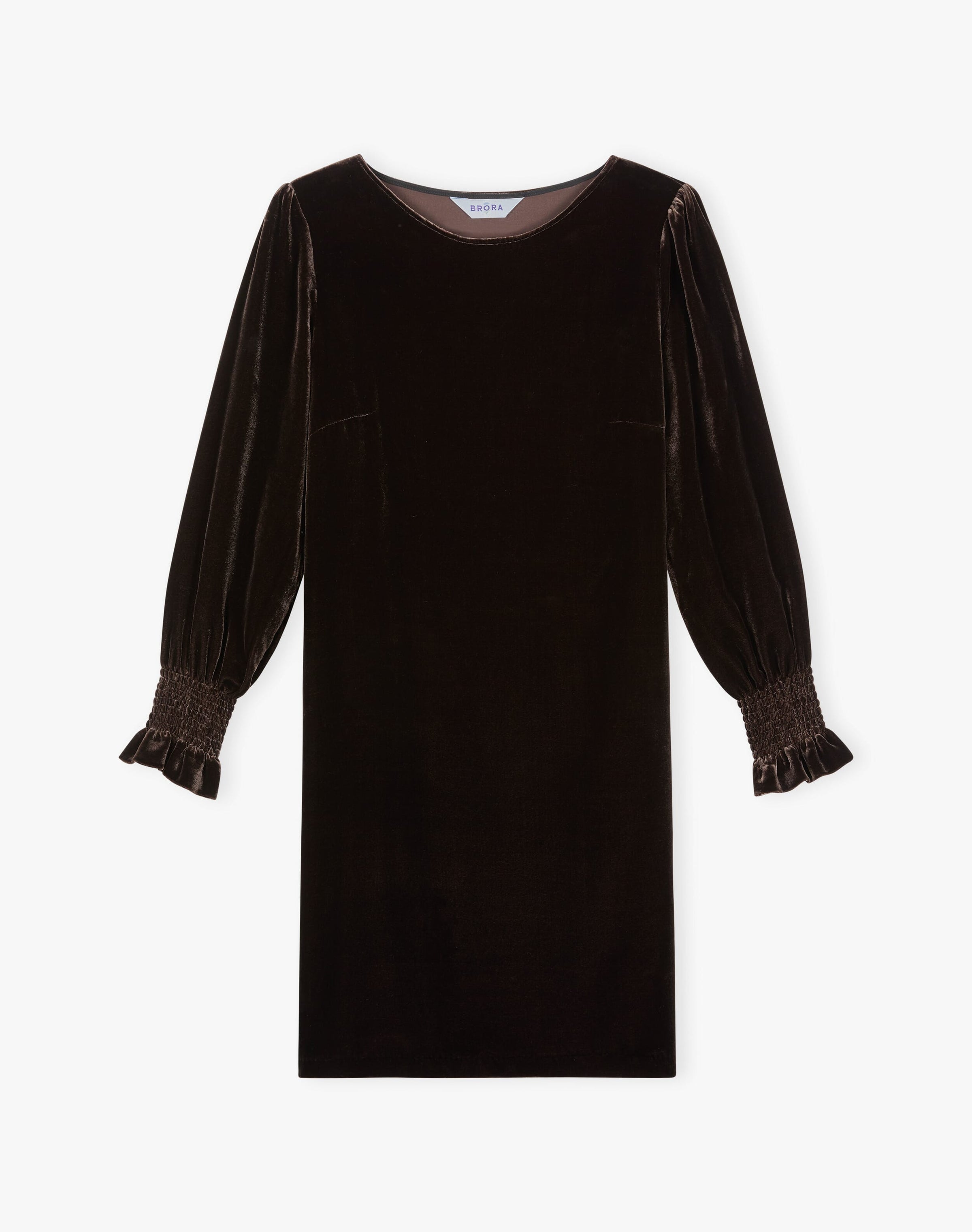 Silk Velvet Tunic Dress