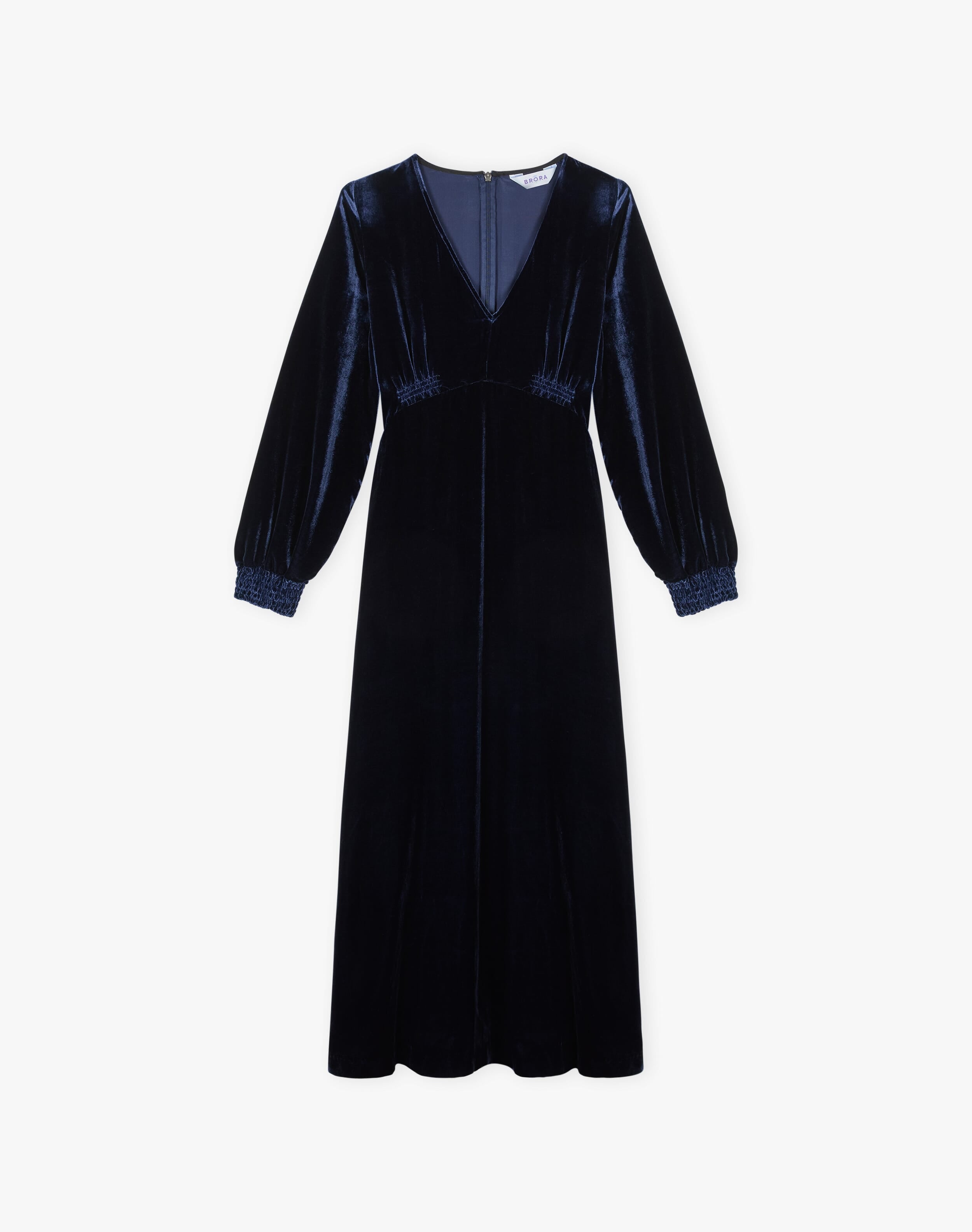 Silk Velvet Dress