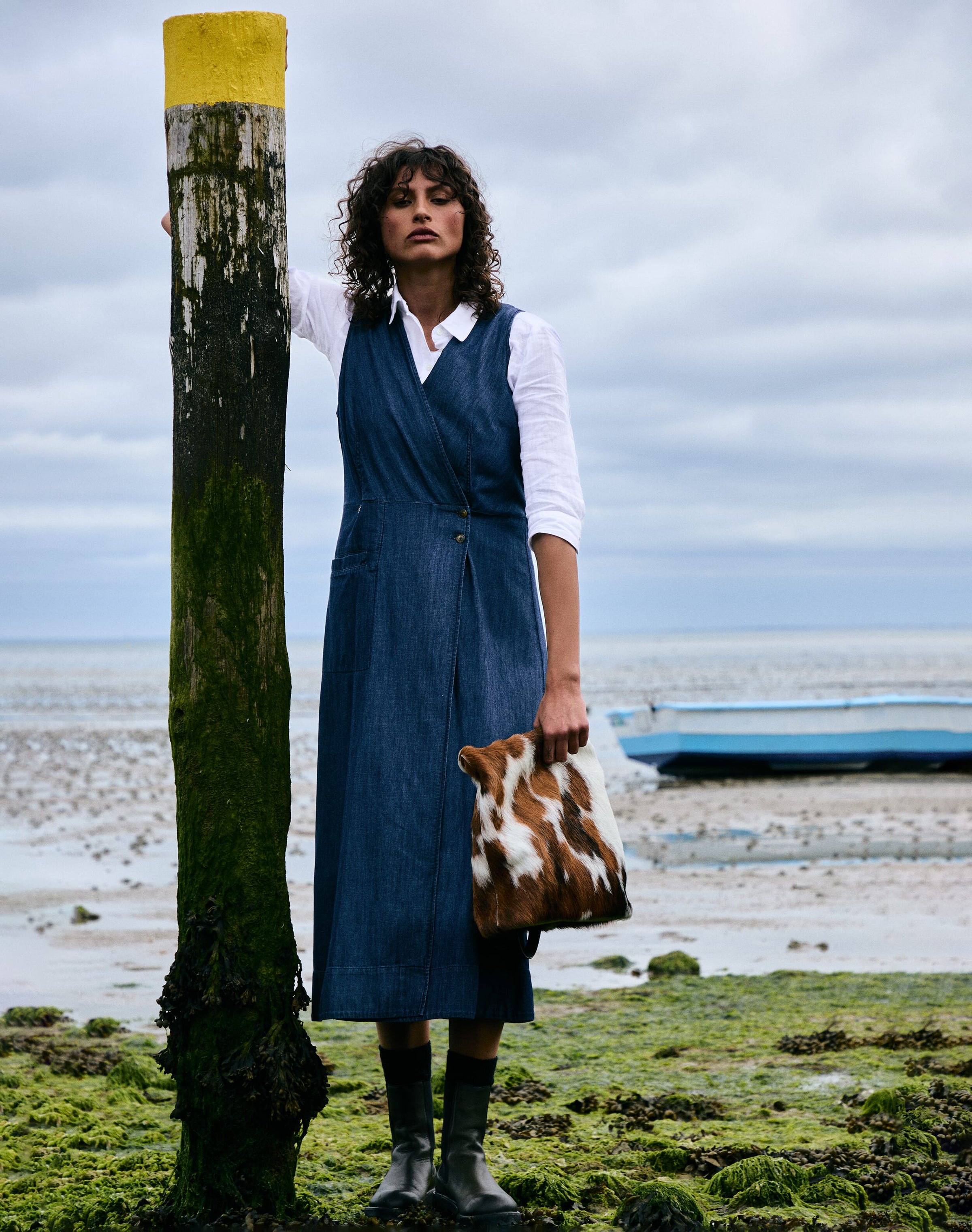 Denim Pinafore