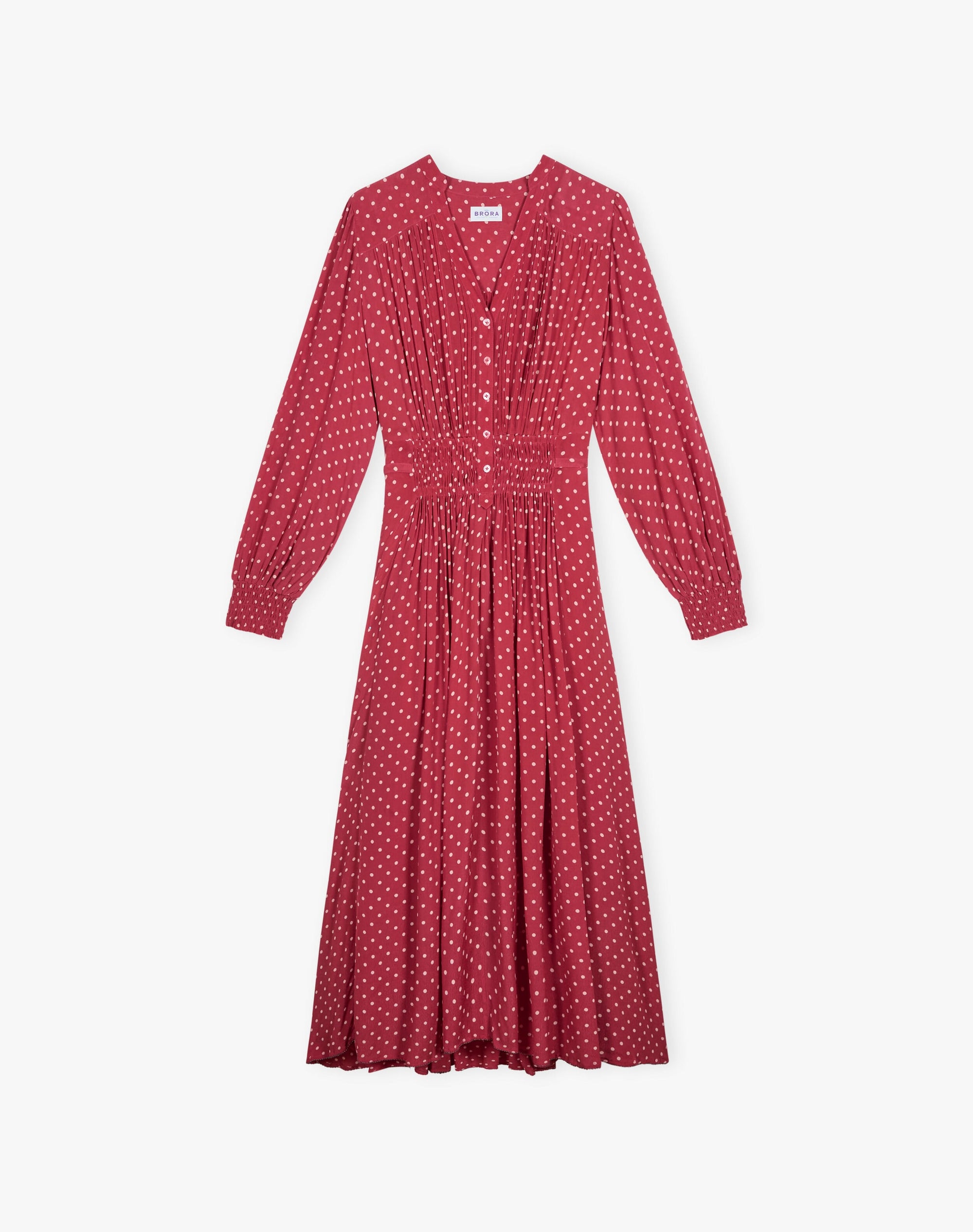 Polka Dot Shirt Dress