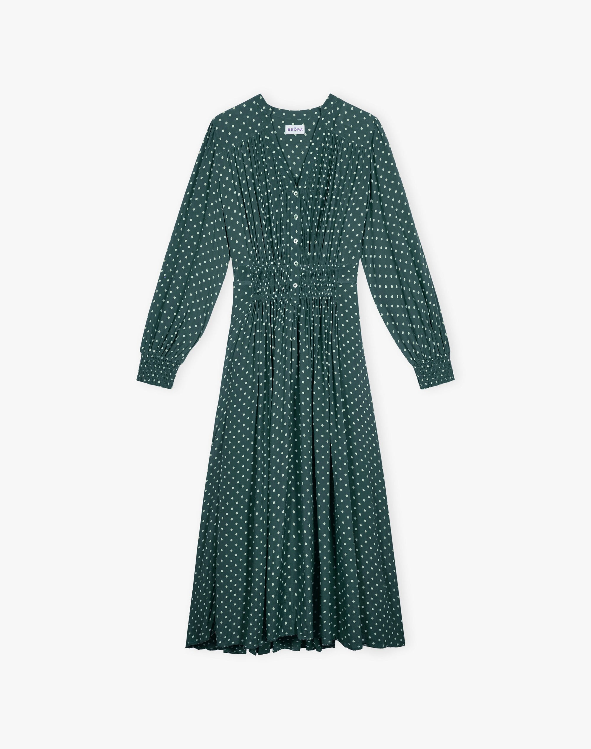 Polka Dot Shirt Dress