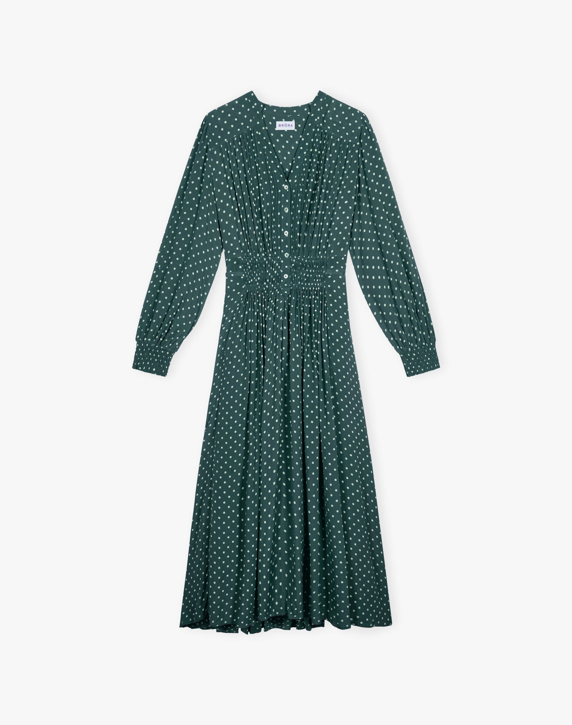 Polka Dot Shirt Dress