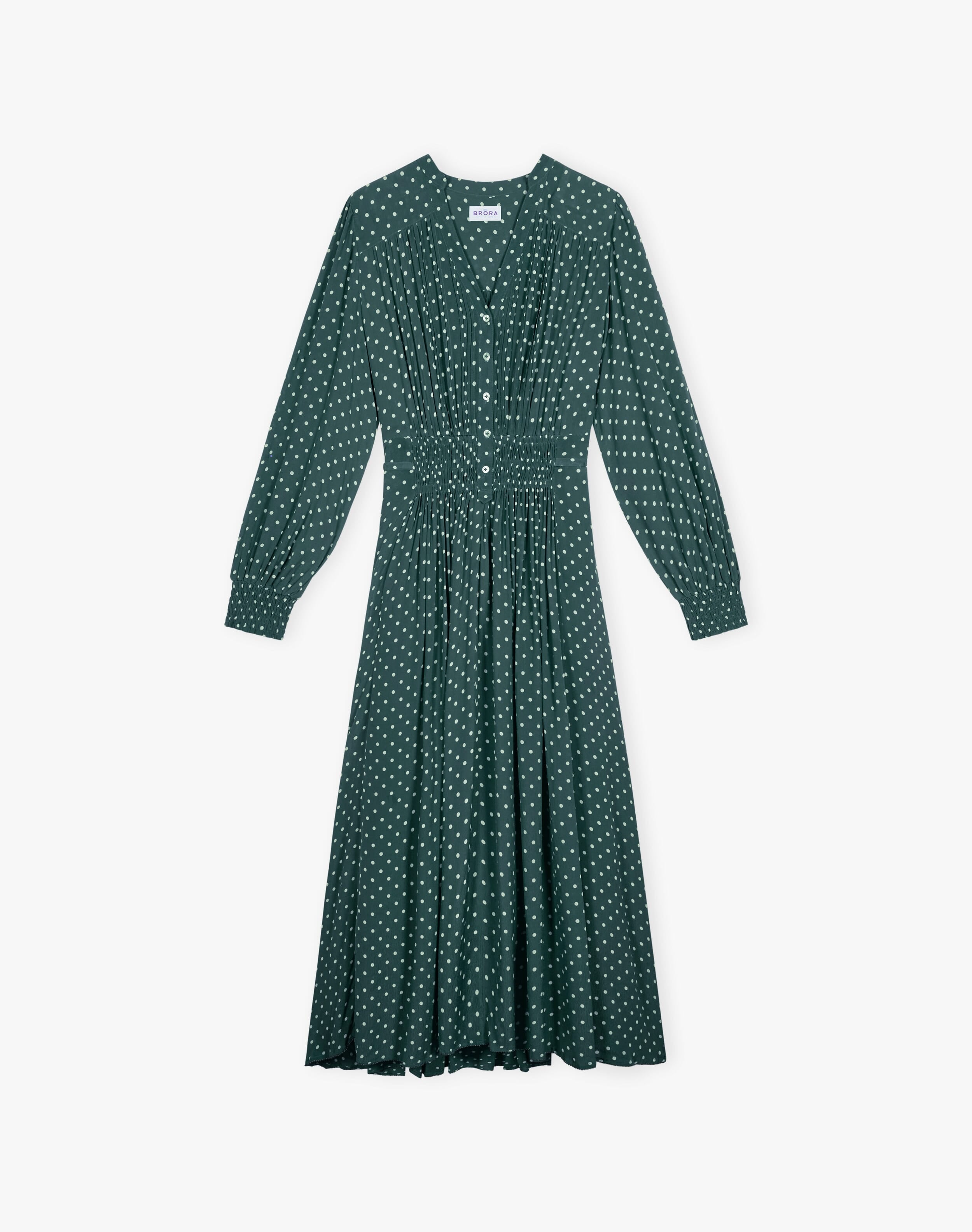 Polka Dot Shirt Dress