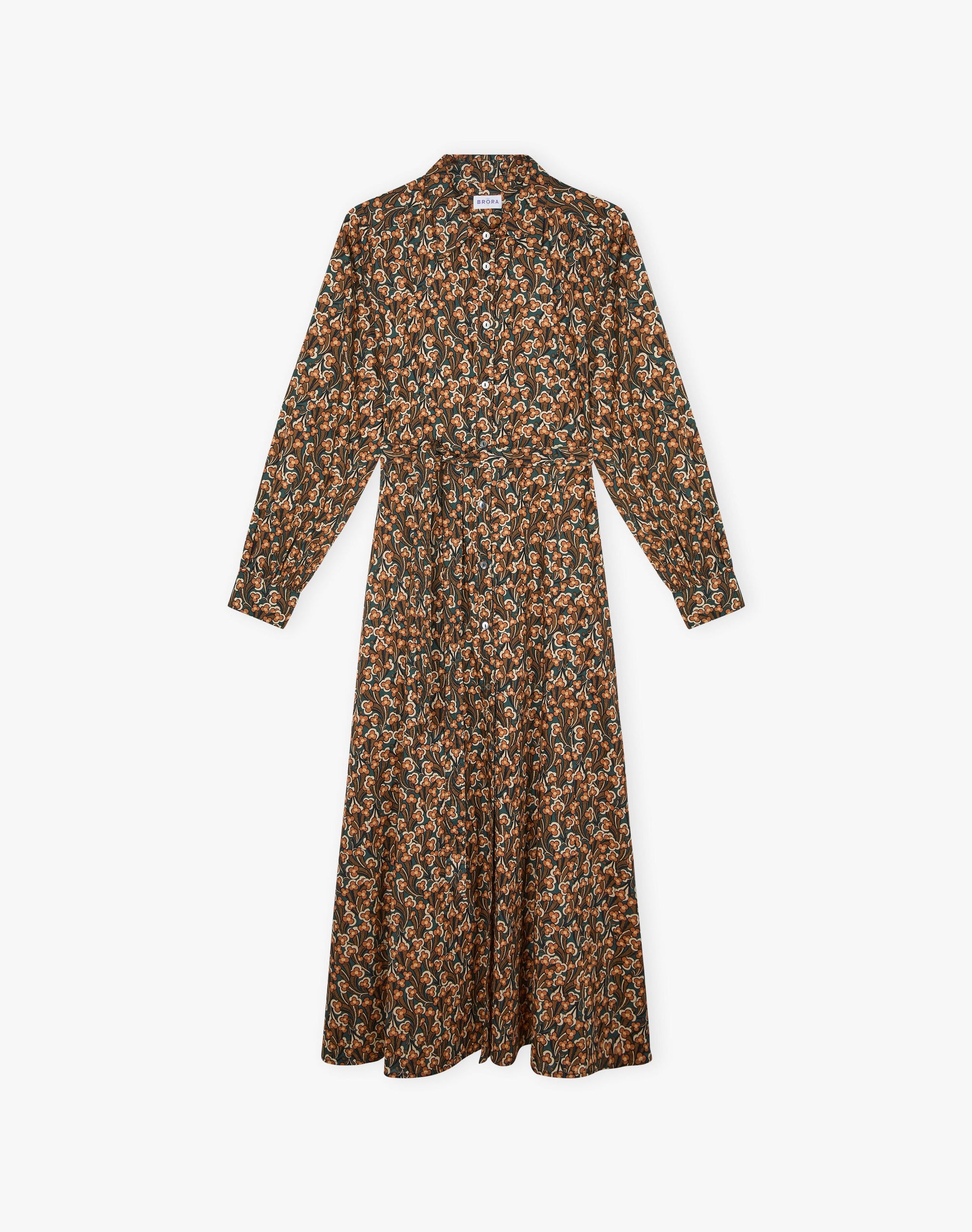 Liberty Print Organic Cotton Shirt Dress