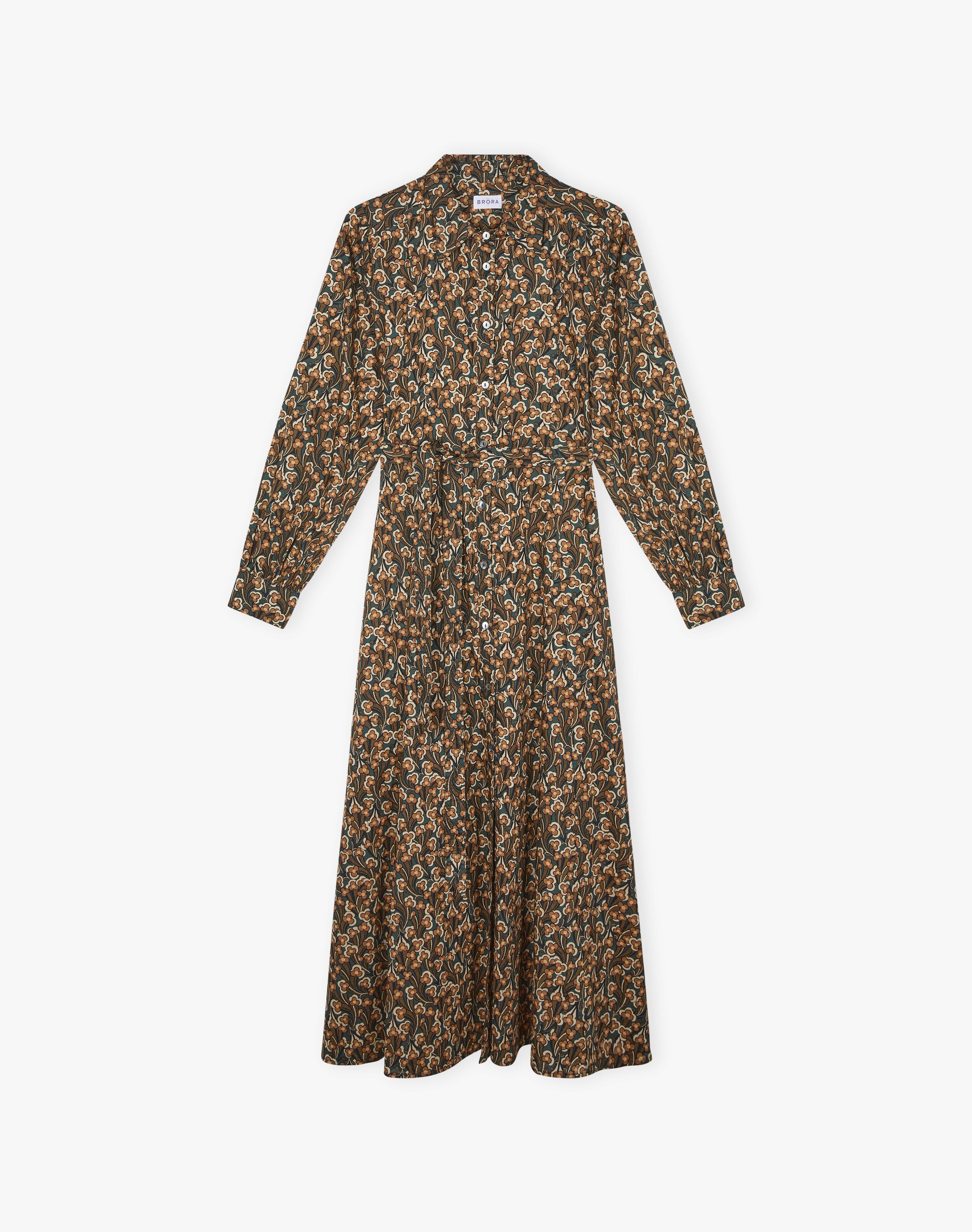Liberty Print Organic Cotton Shirt Dress