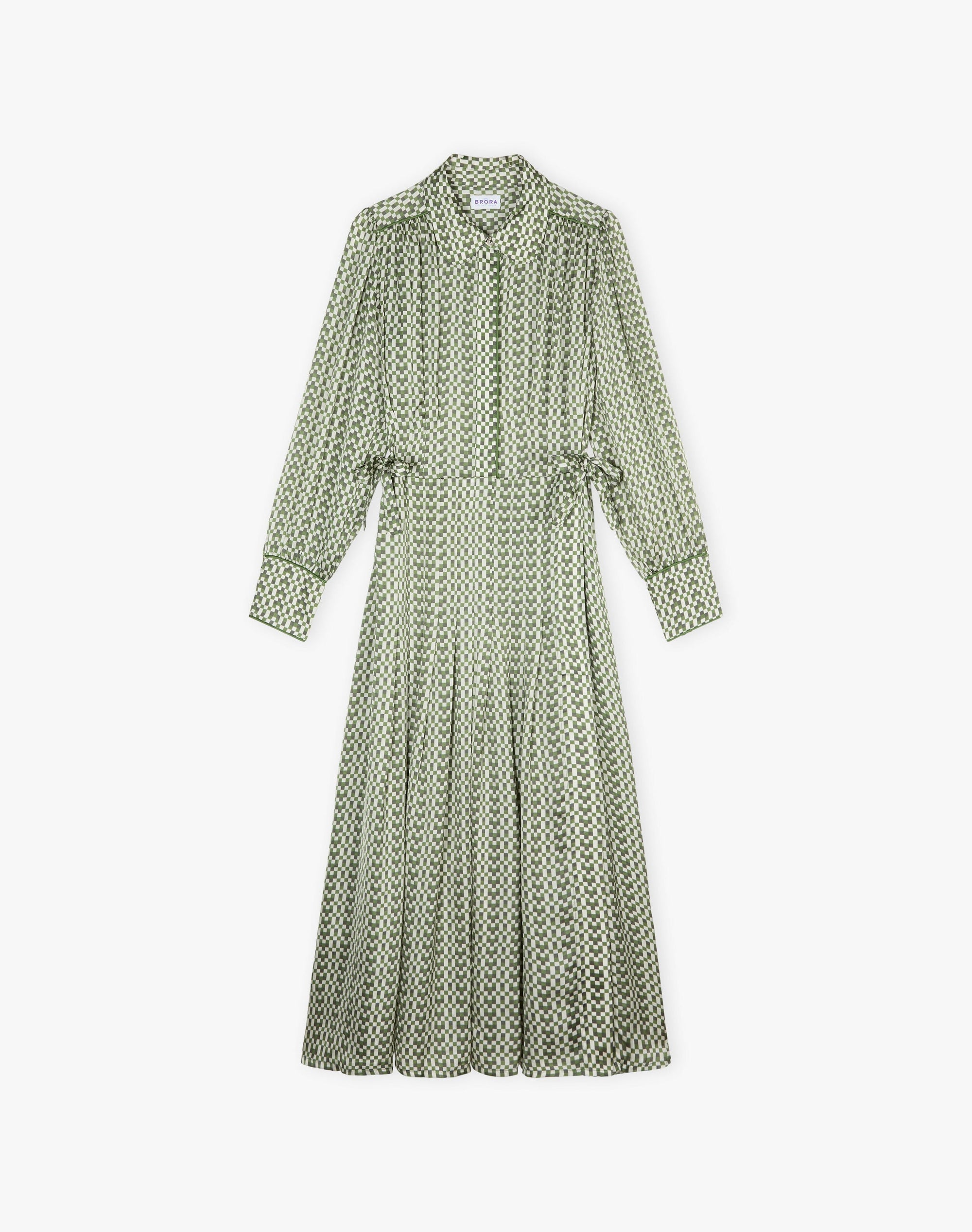 Checkerboard Shirtdress