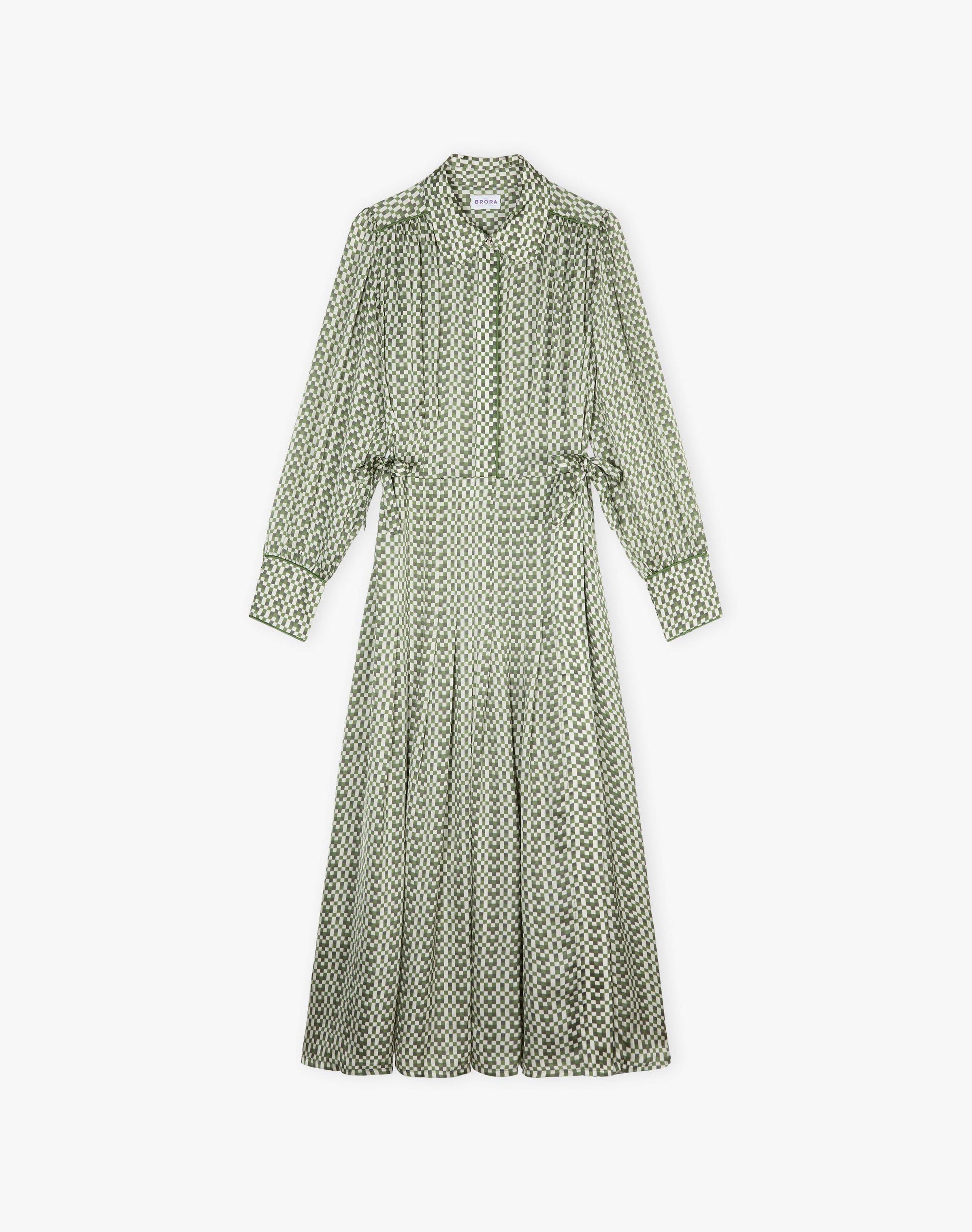 Checkerboard Shirtdress
