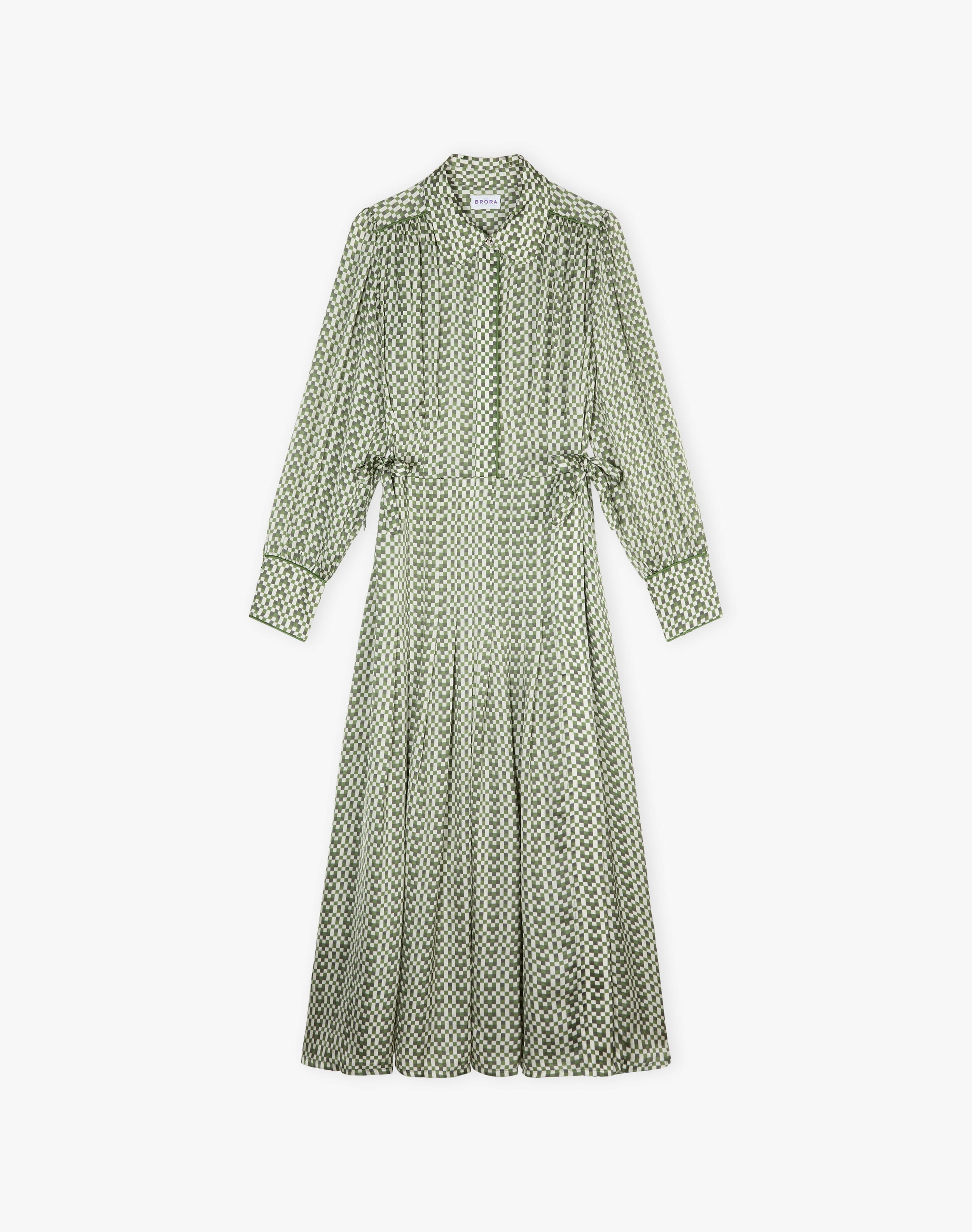 Checkerboard Shirtdress
