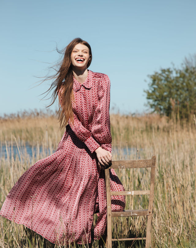 Checkerboard Shirtdress