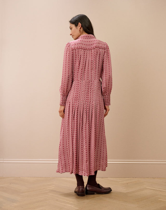 Checkerboard Shirtdress