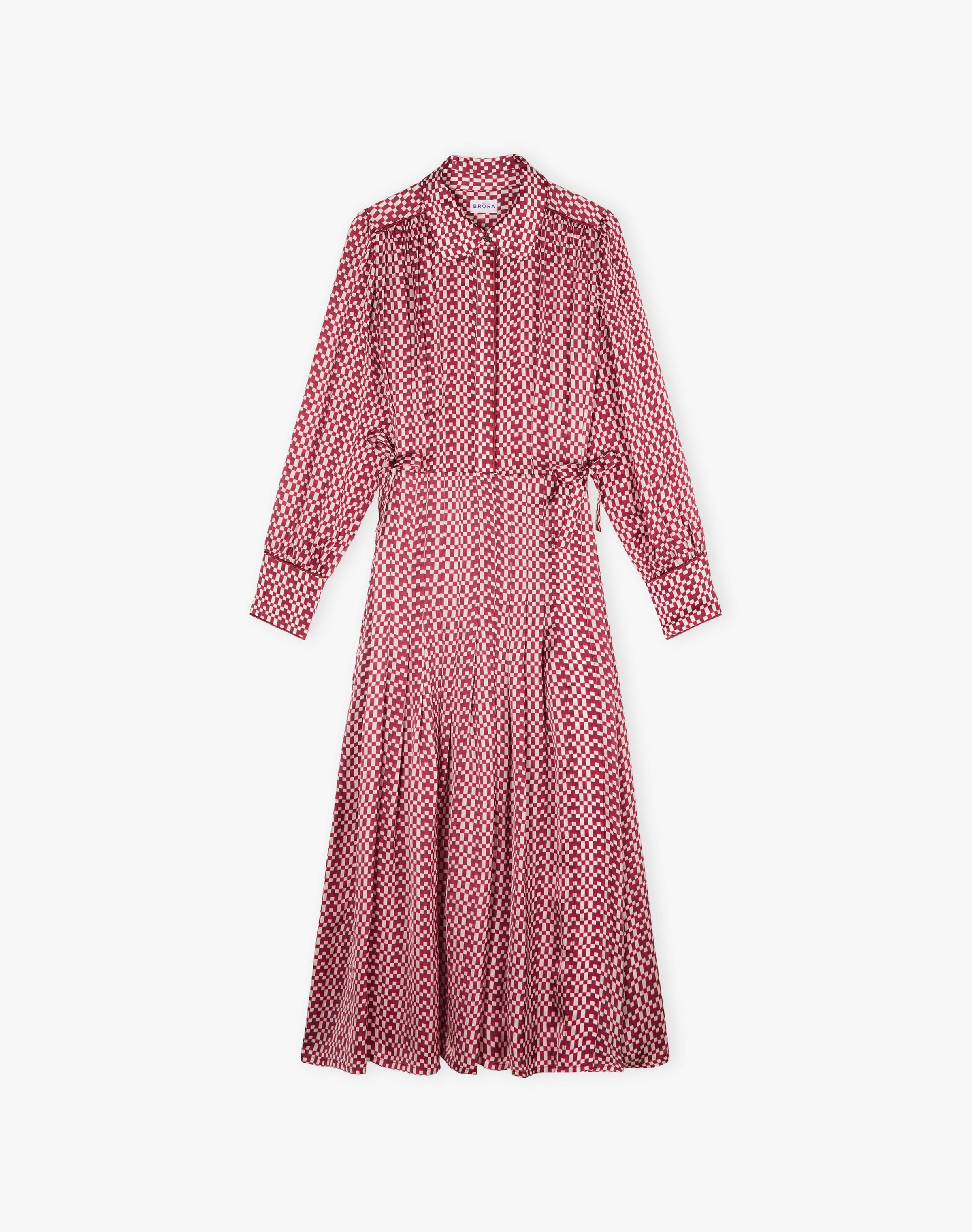 Checkerboard Shirtdress