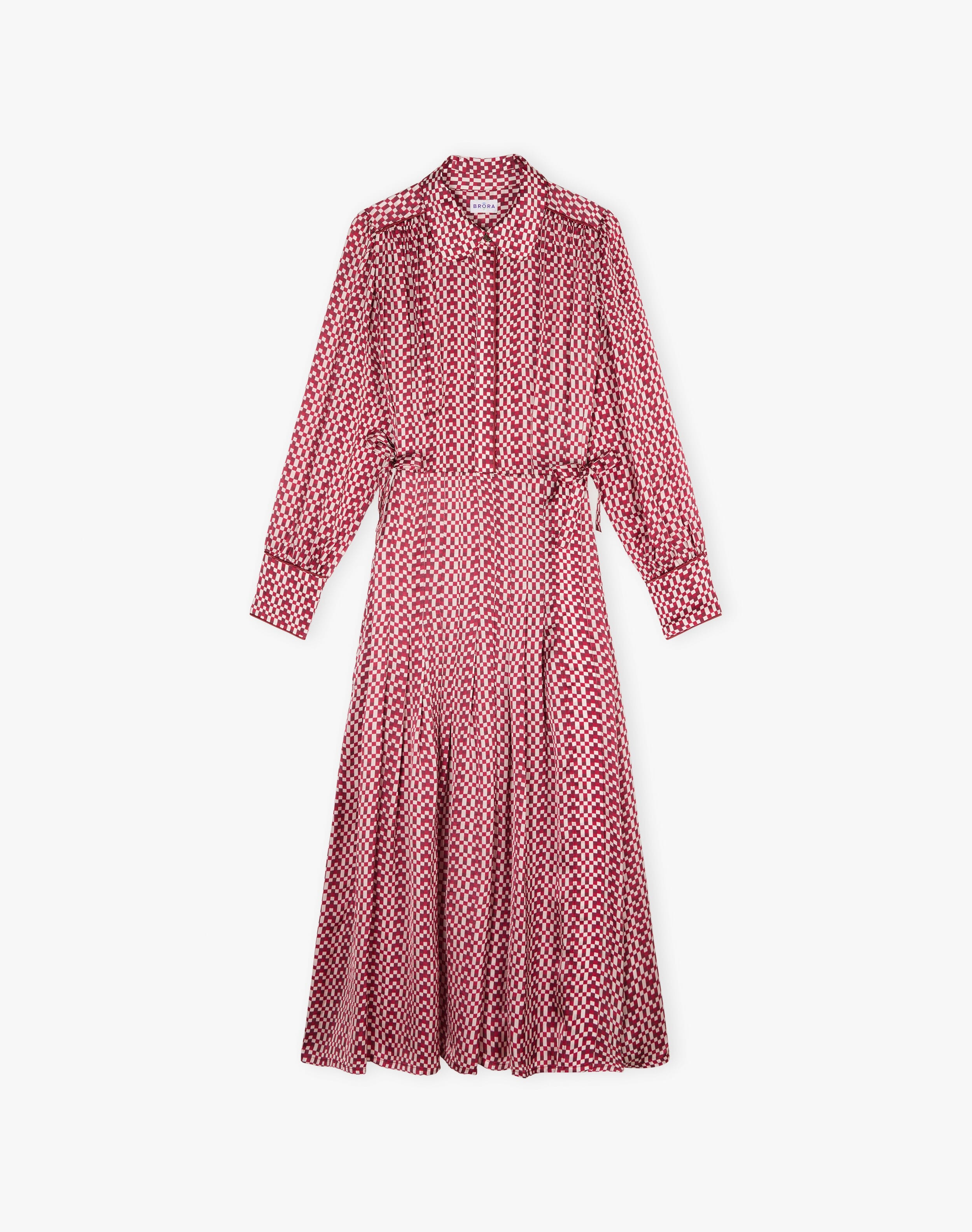 Checkerboard Shirtdress