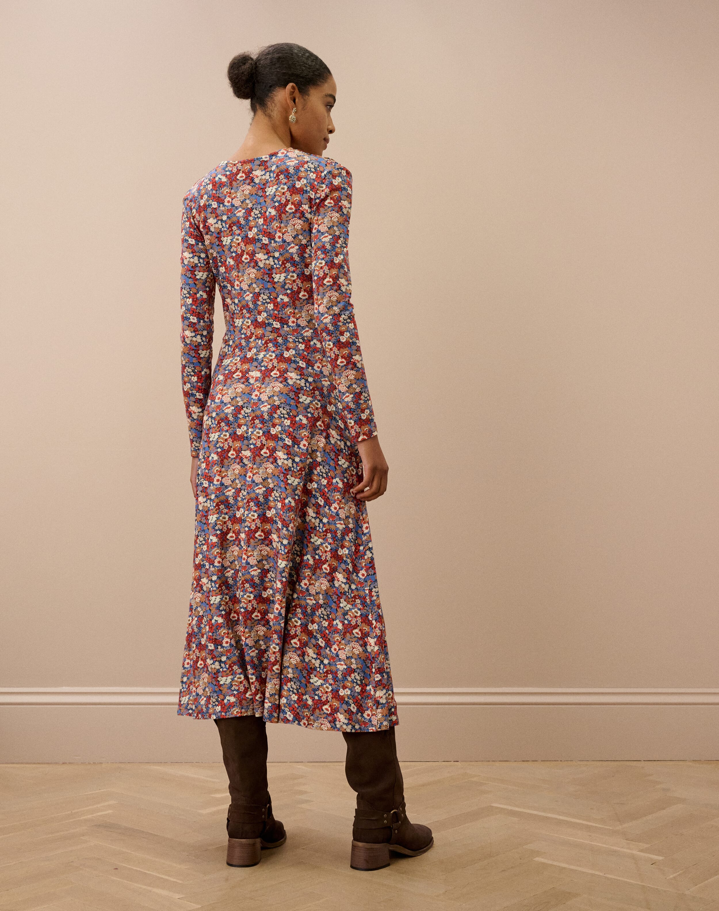 Liberty Print Jersey Dress