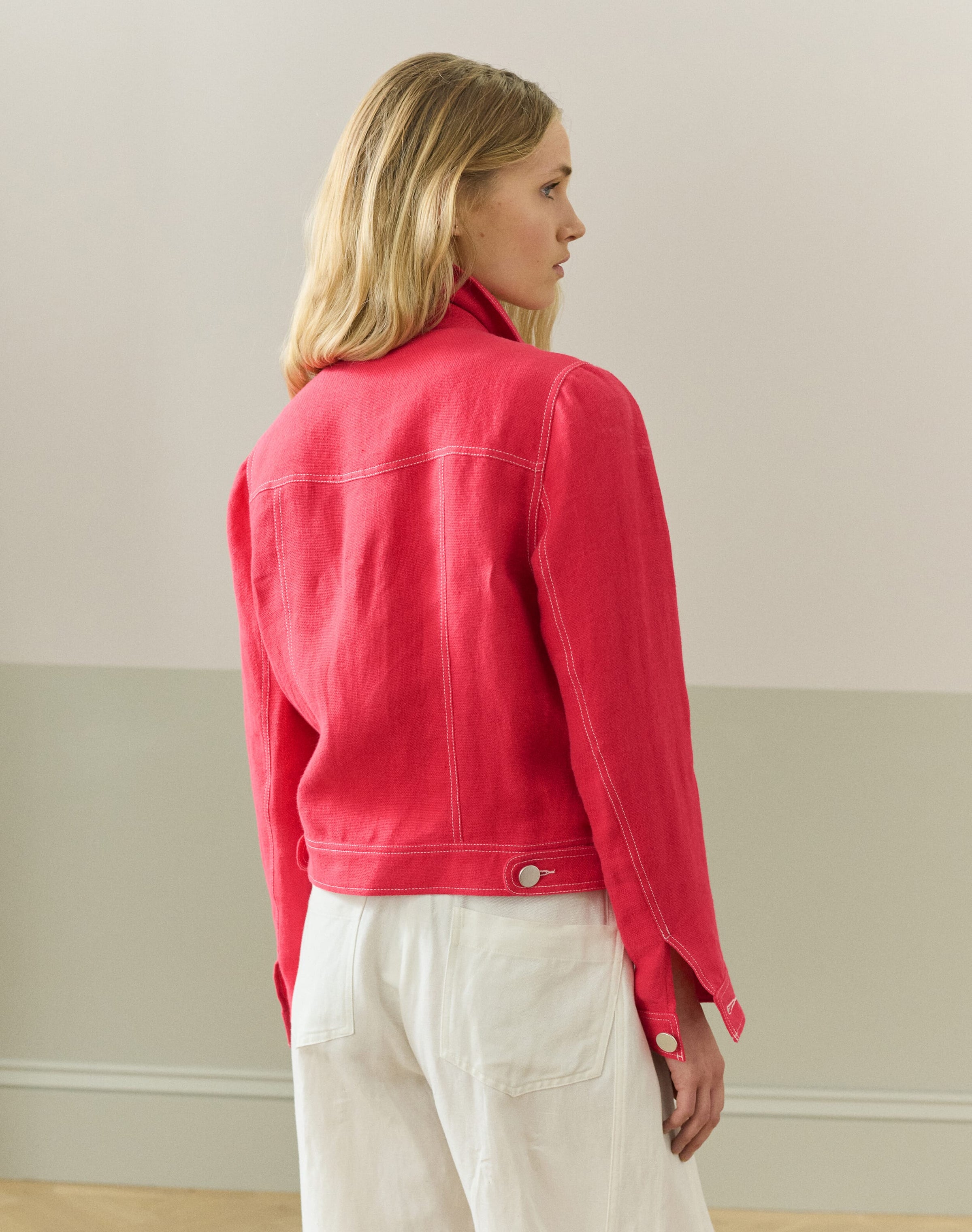 Linen Utility Jacket