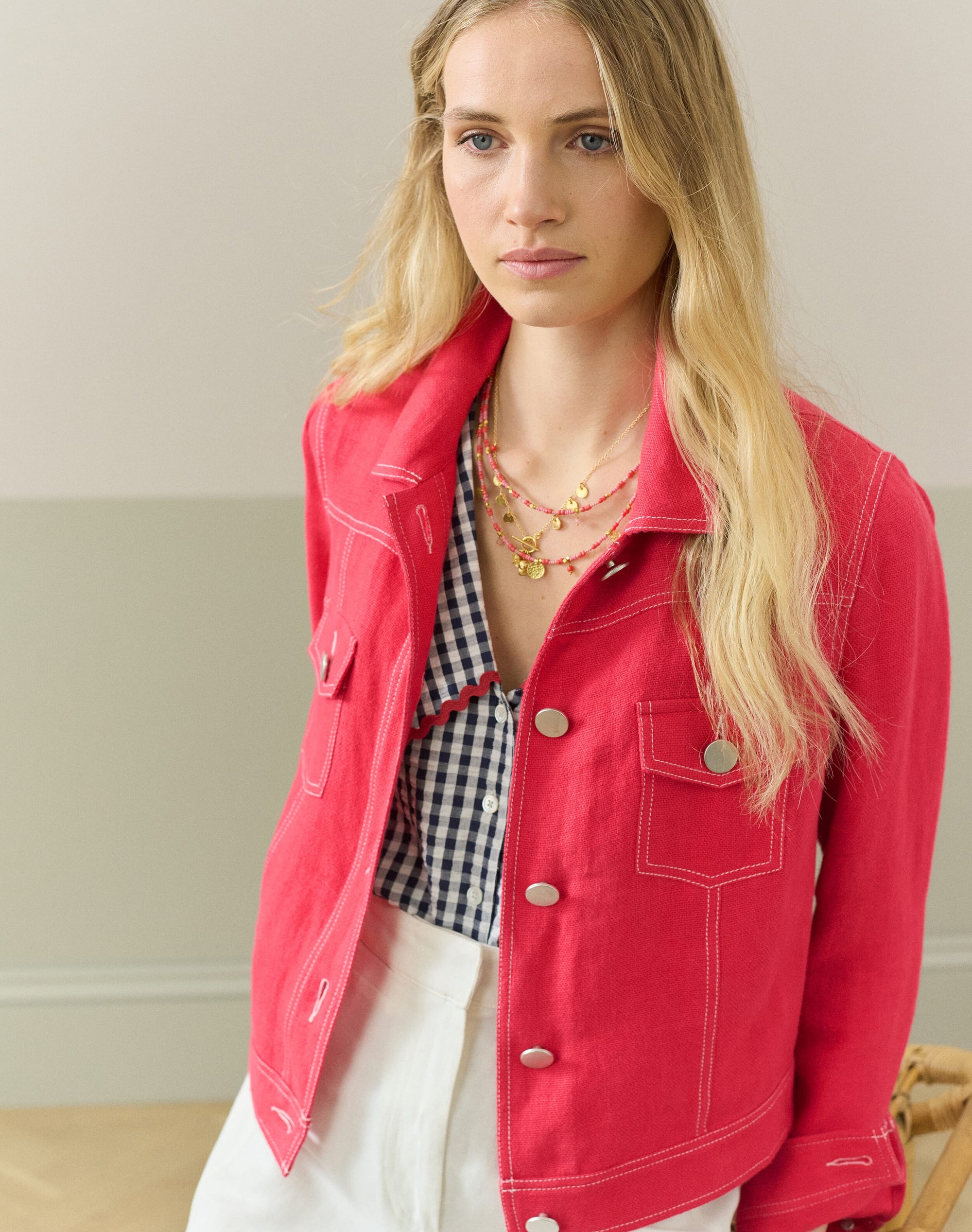 Linen Utility Jacket
