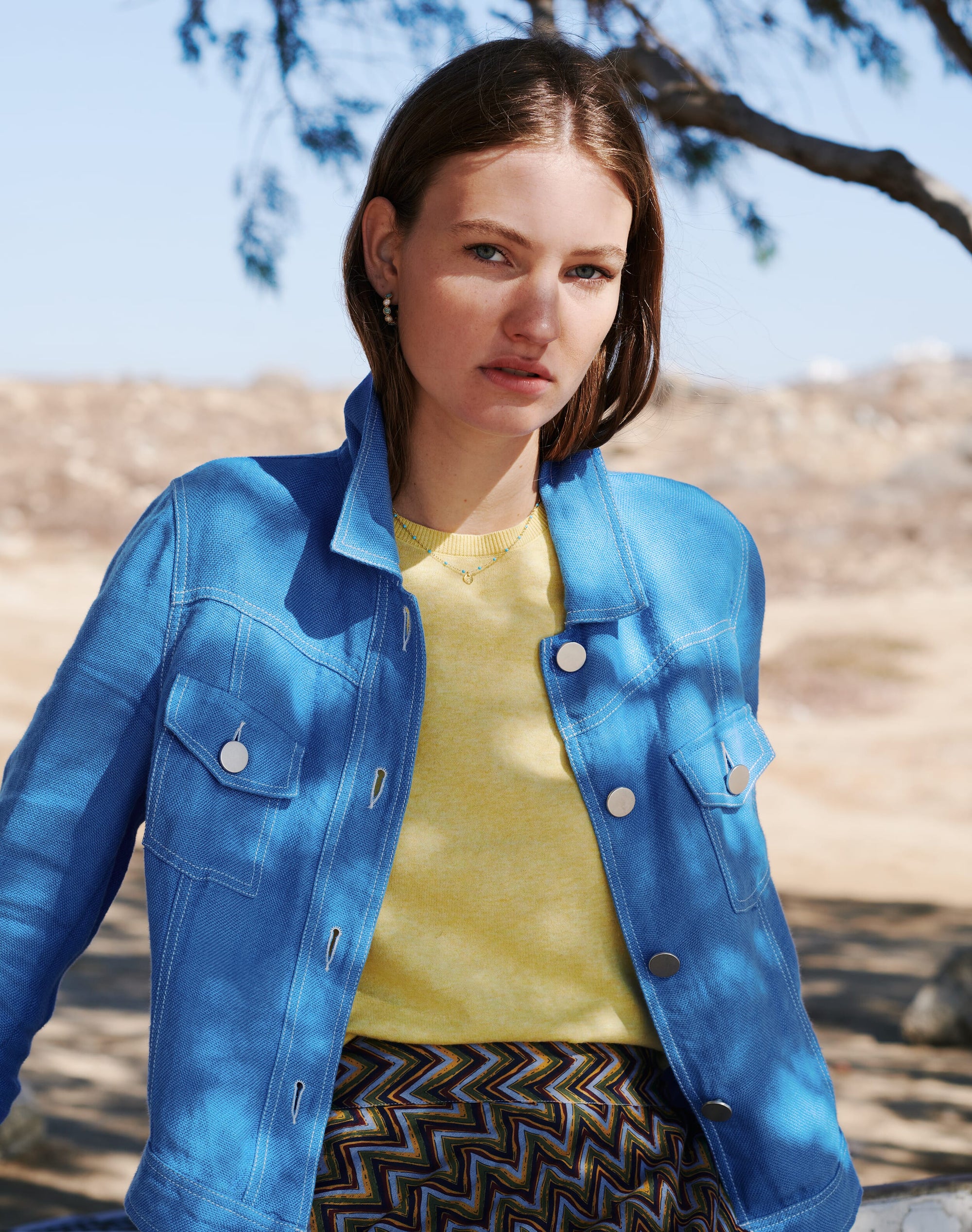 Linen Utility Jacket