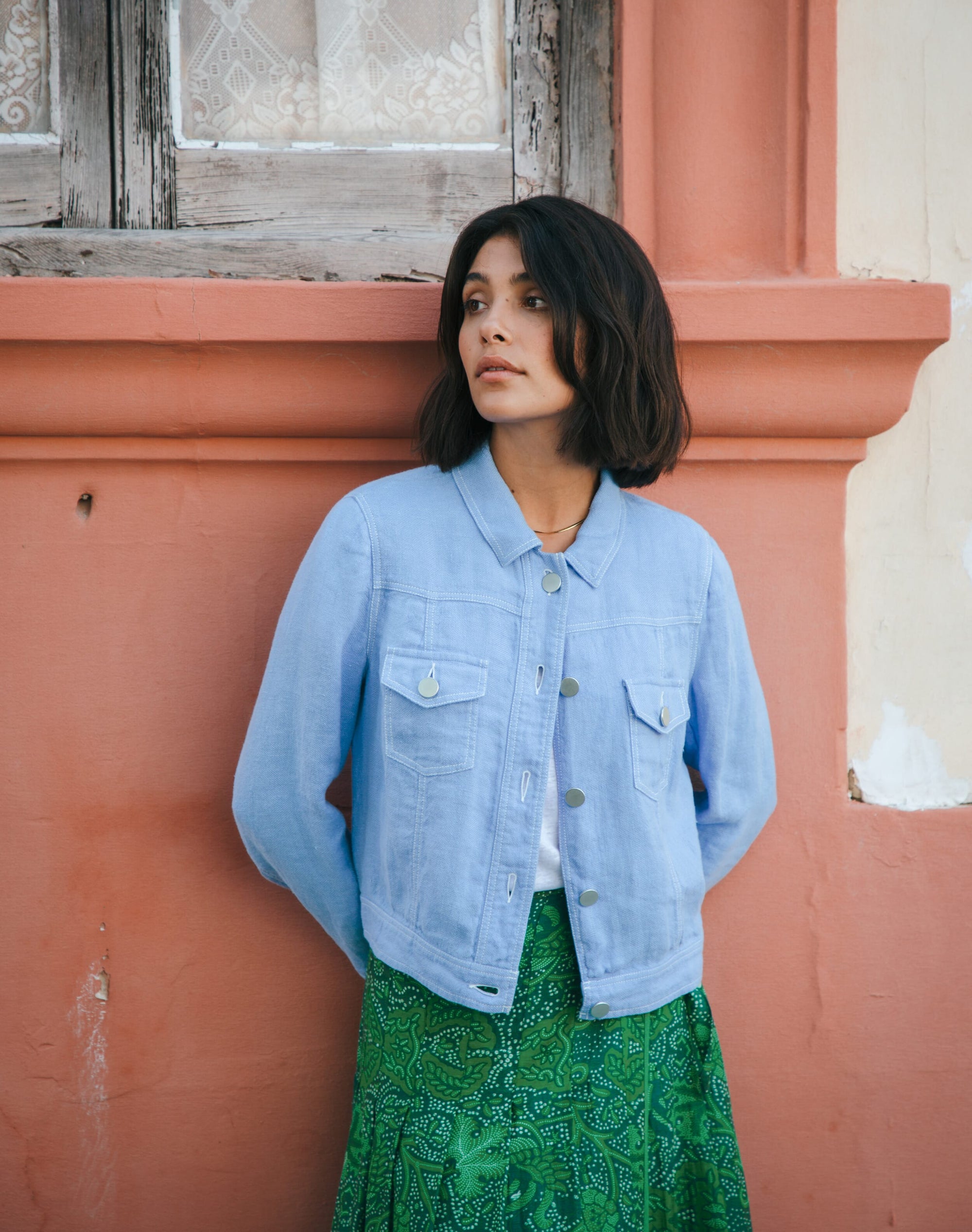 Linen Utility Jacket