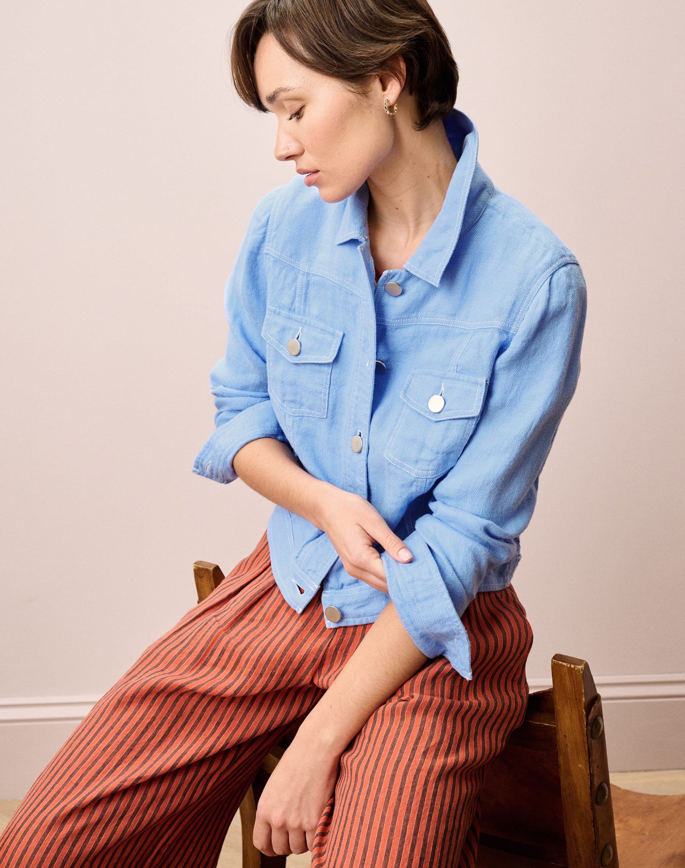 Linen Utility Jacket