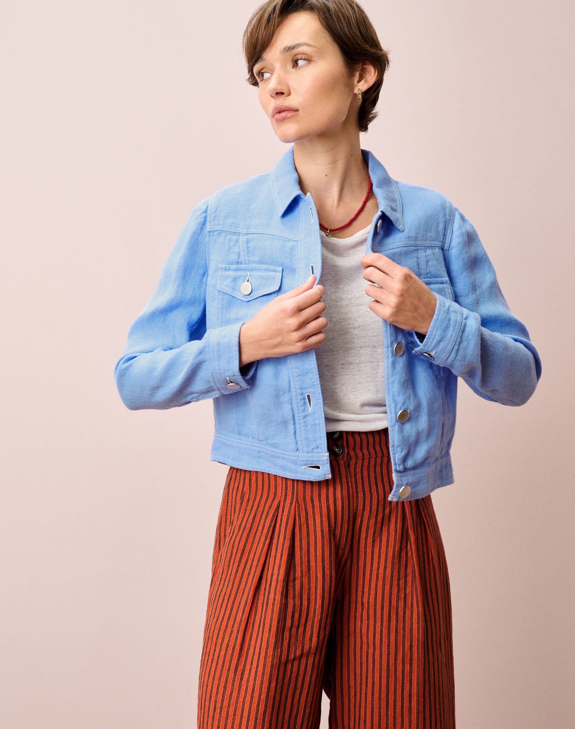 Linen Utility Jacket