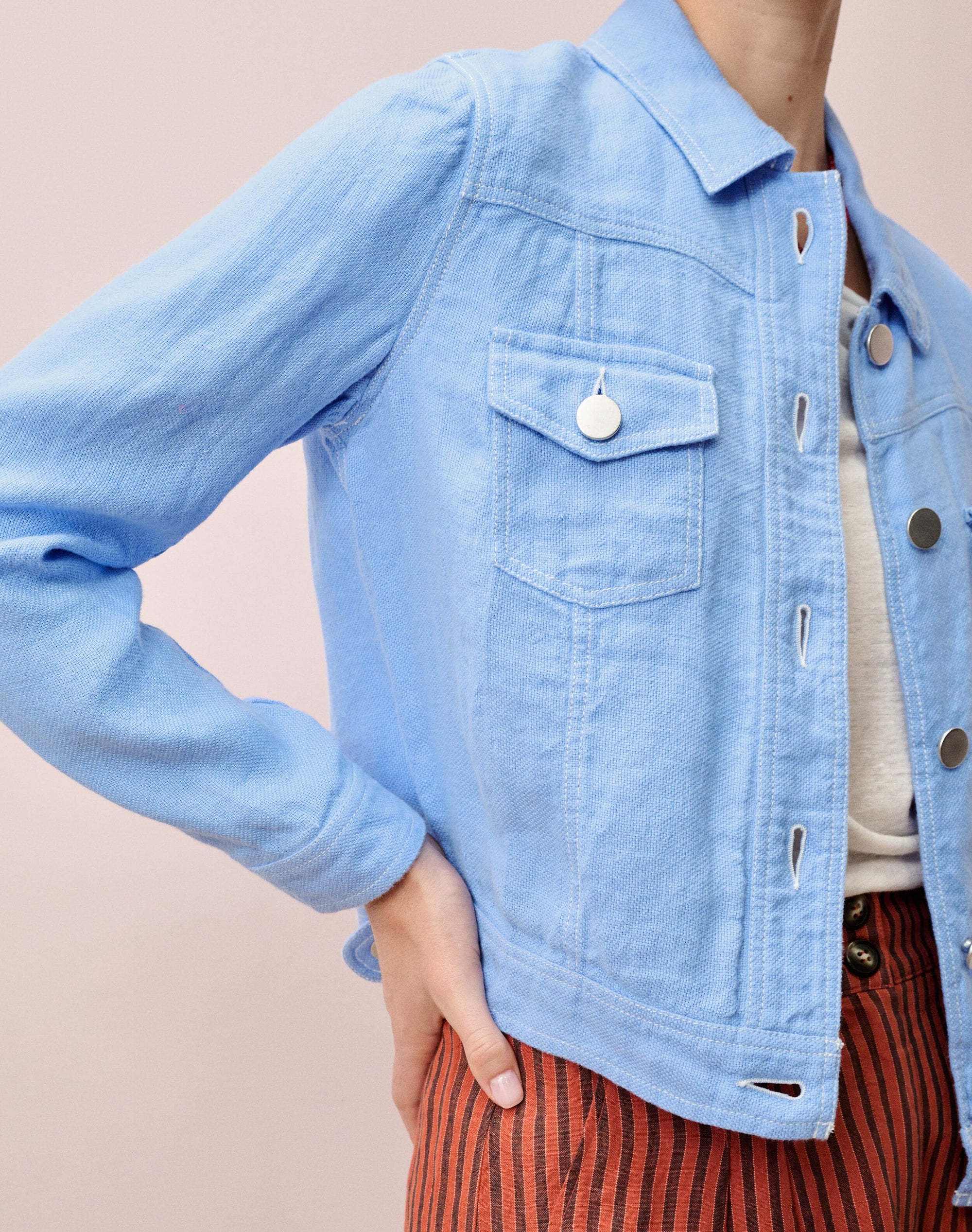 Linen Utility Jacket