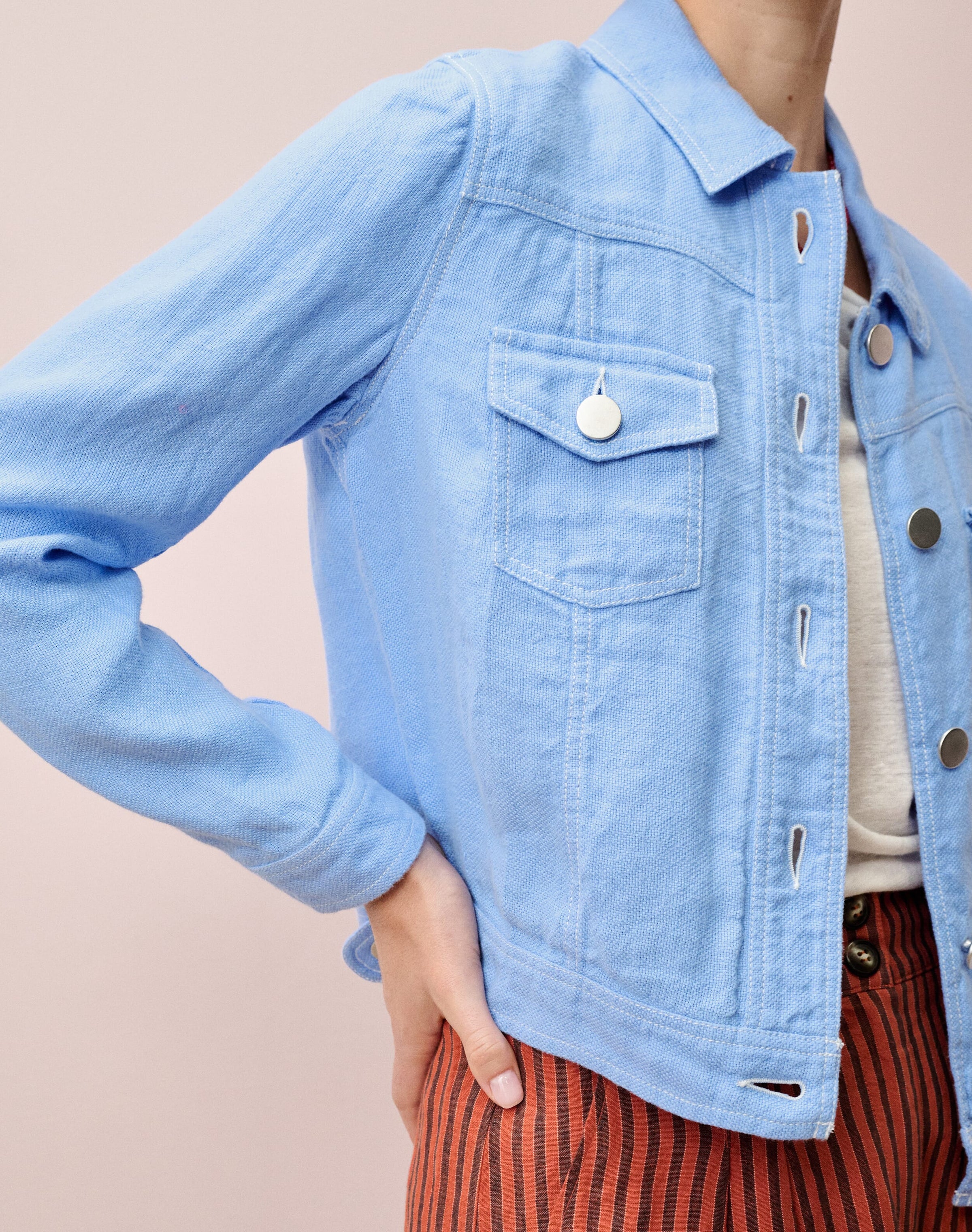 Linen Utility Jacket