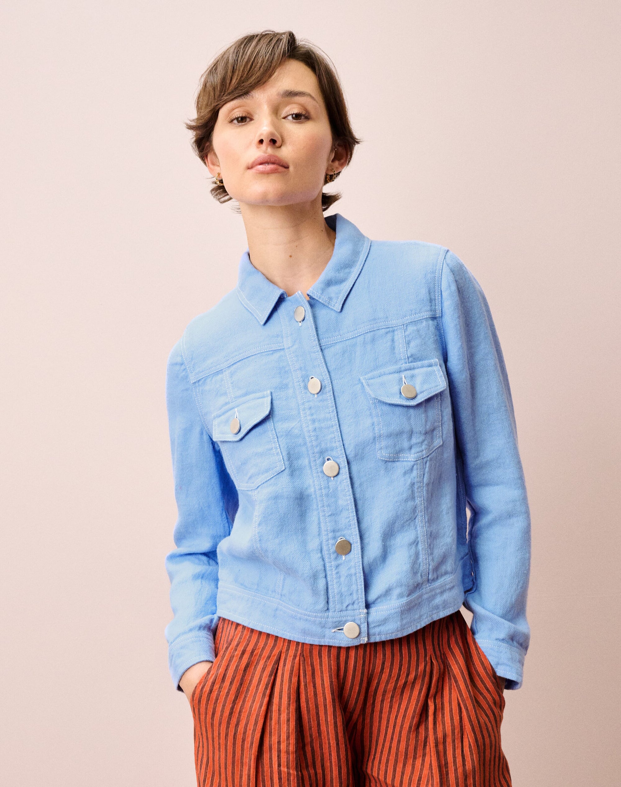 Linen Utility Jacket